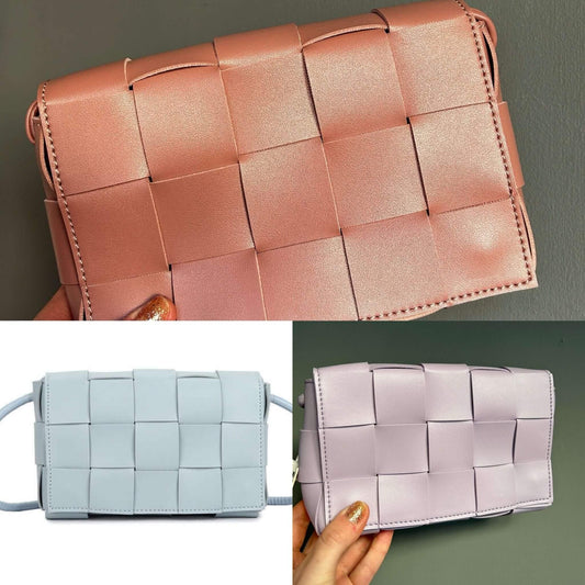 Long & Son Woven Cross Body Bag