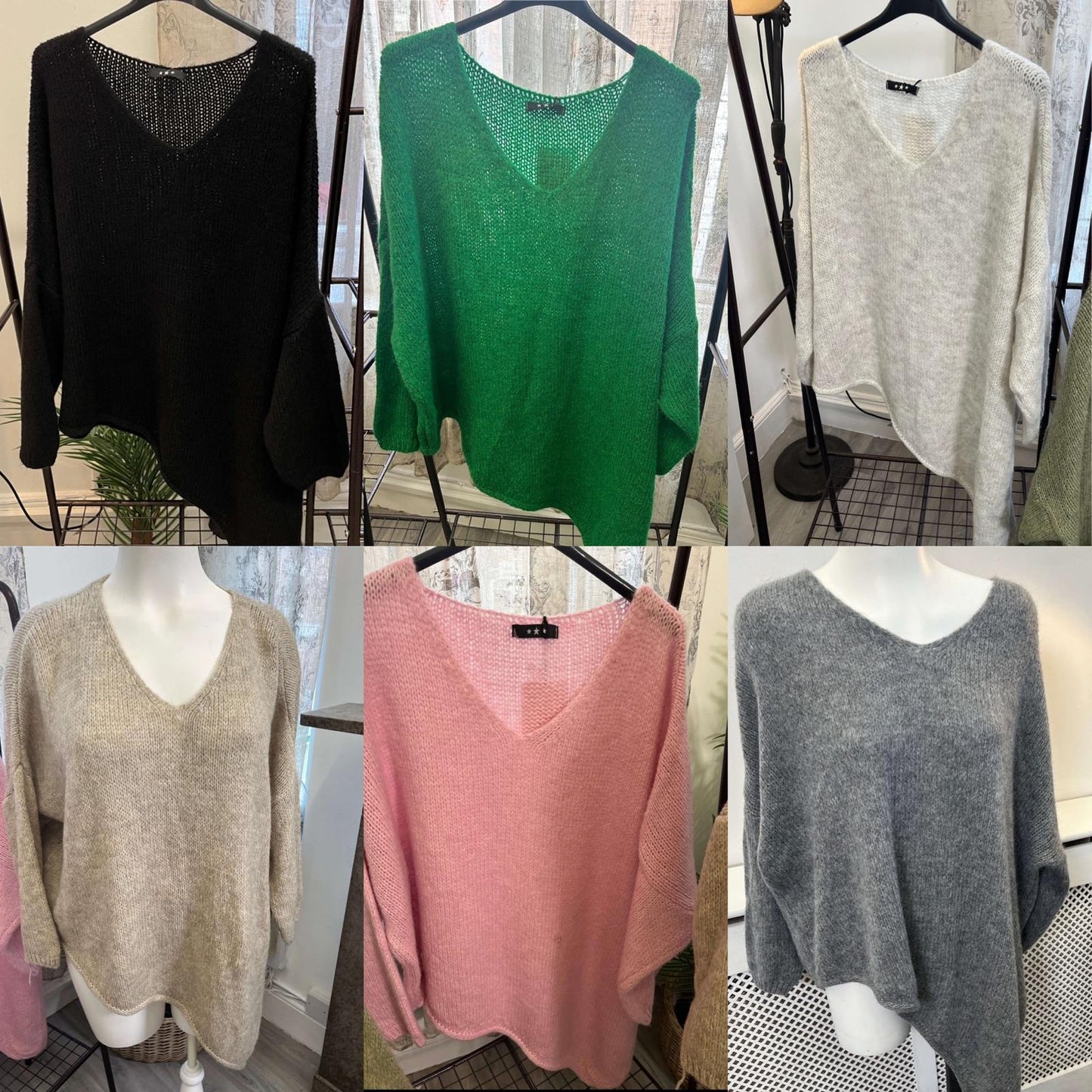 Gemma Slant Knit Jumper