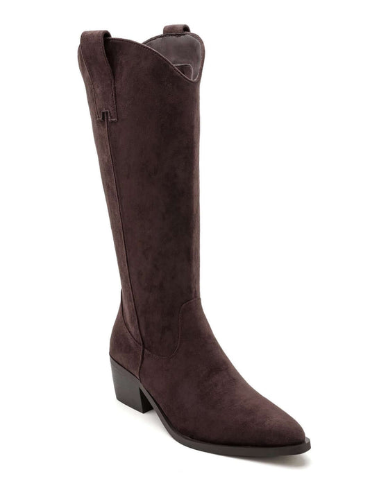 Moira Chocolate Tall Boot