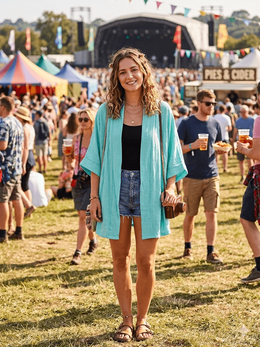 Relaxed Edge to Edge Kimono 