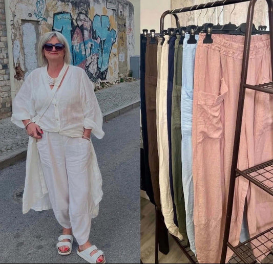 Ladies Lightweight Balloon Trousers