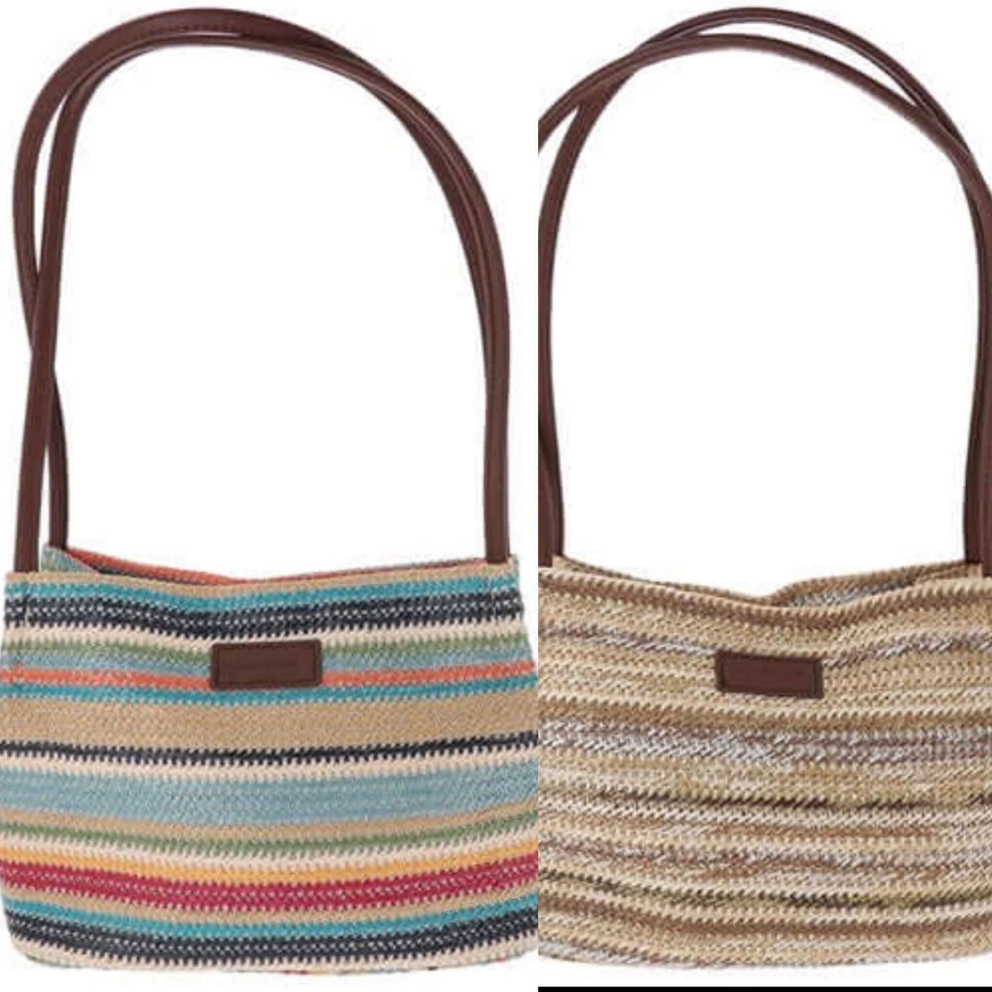 Woven Stripes Handbag