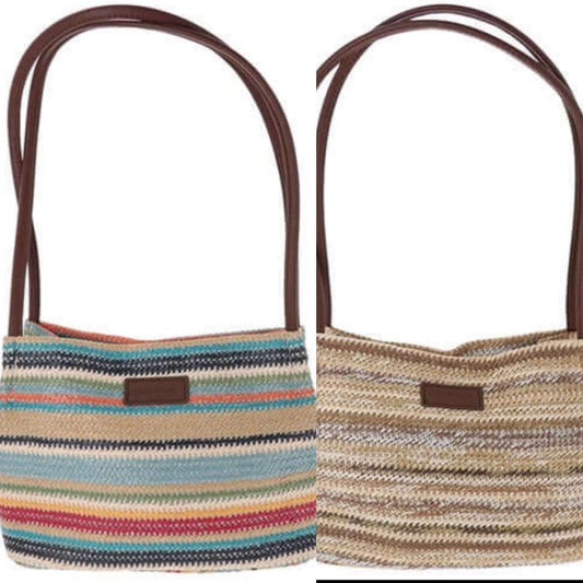 Woven Stripes Handbag