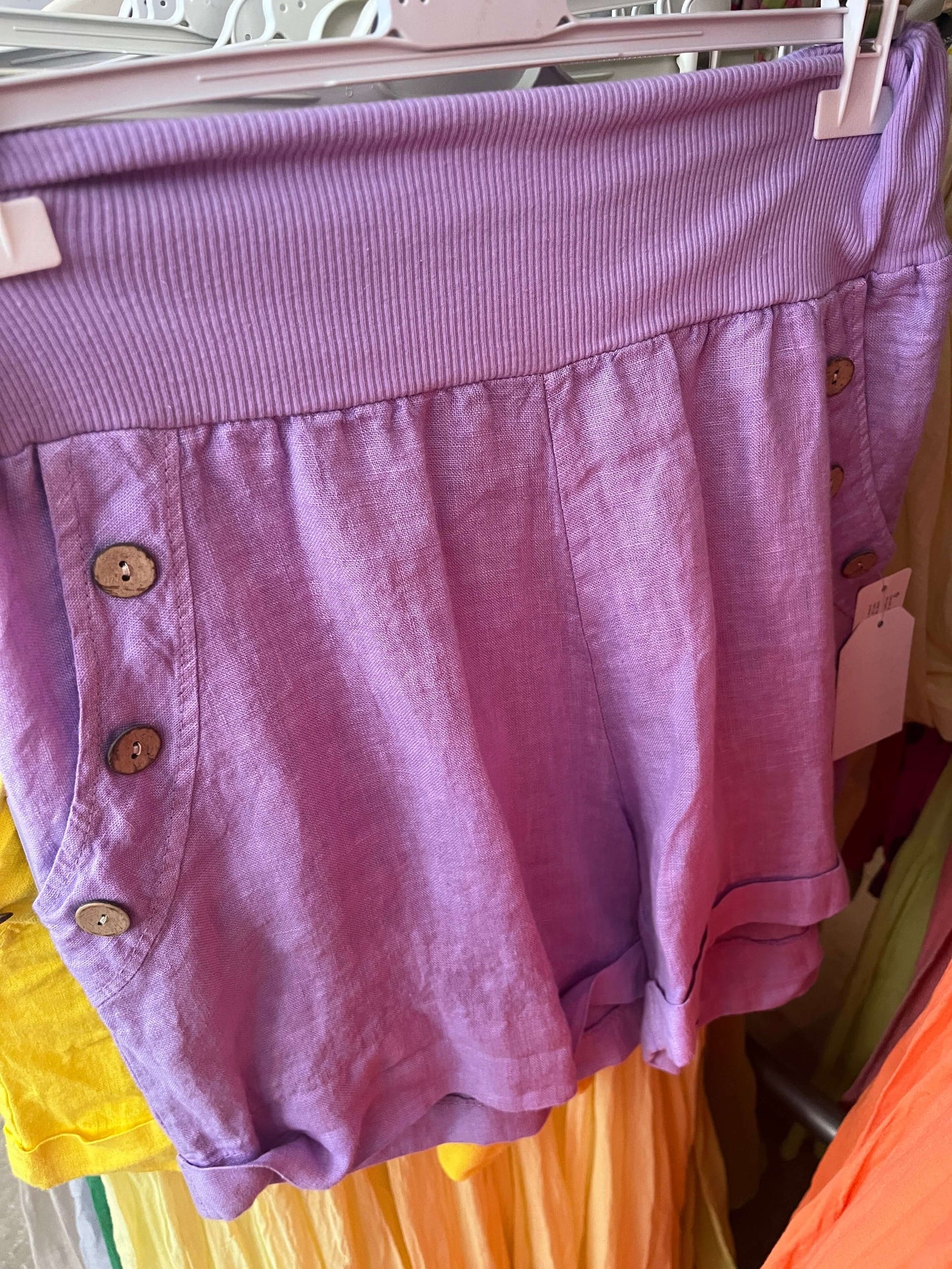 Made in Italy Linen Shorts - Regular