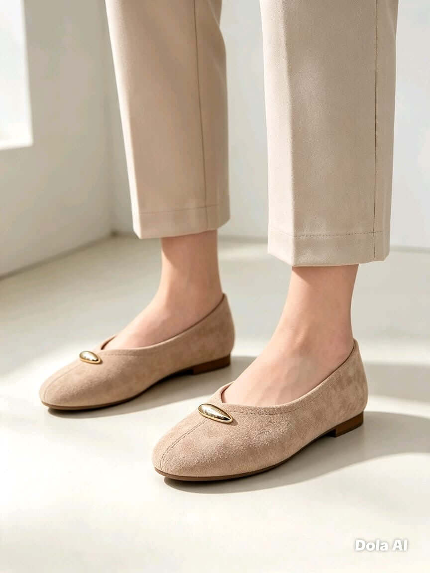 Ladies Classic Ballet Flat Shoe