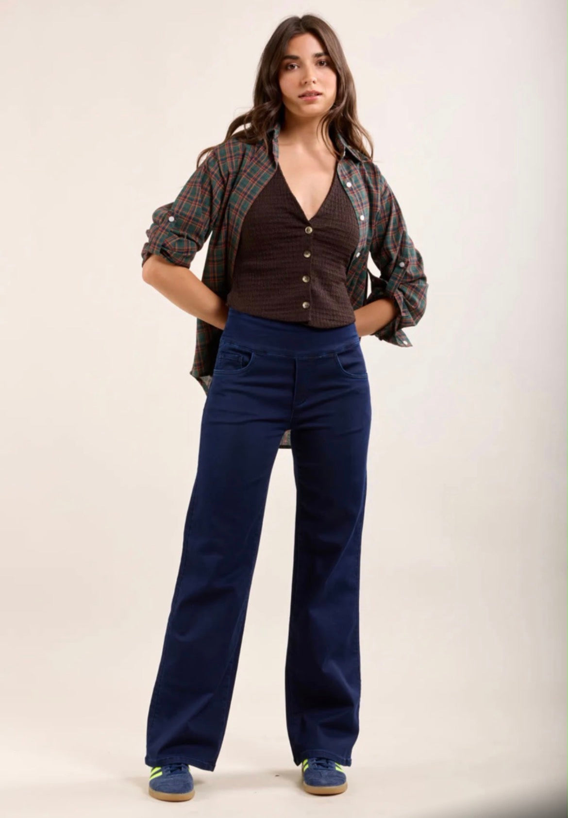 Tocada - Wide Leg Stretchy Jeans/Jegging