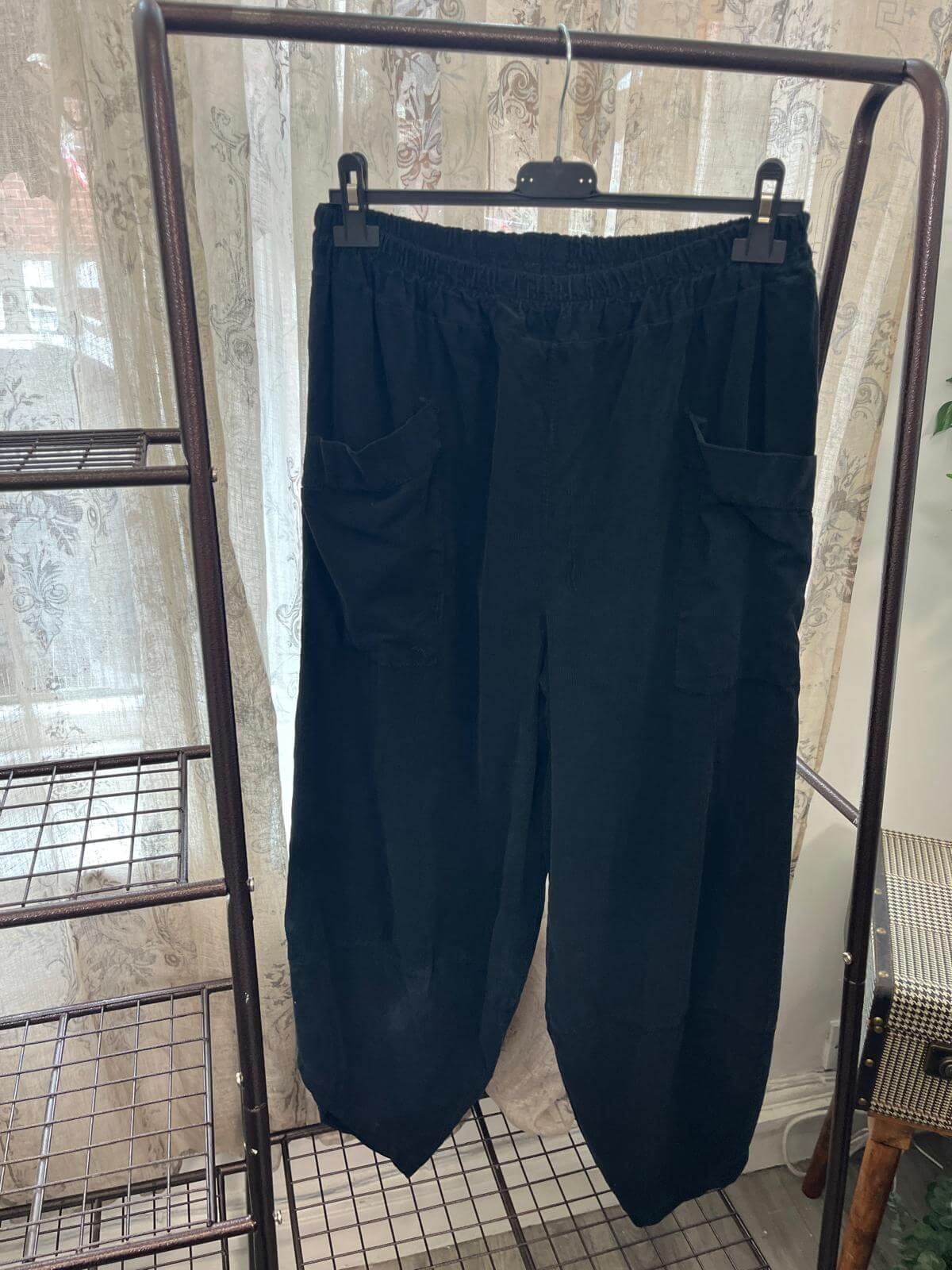 Ladies Needlecord Tulip Trousers
