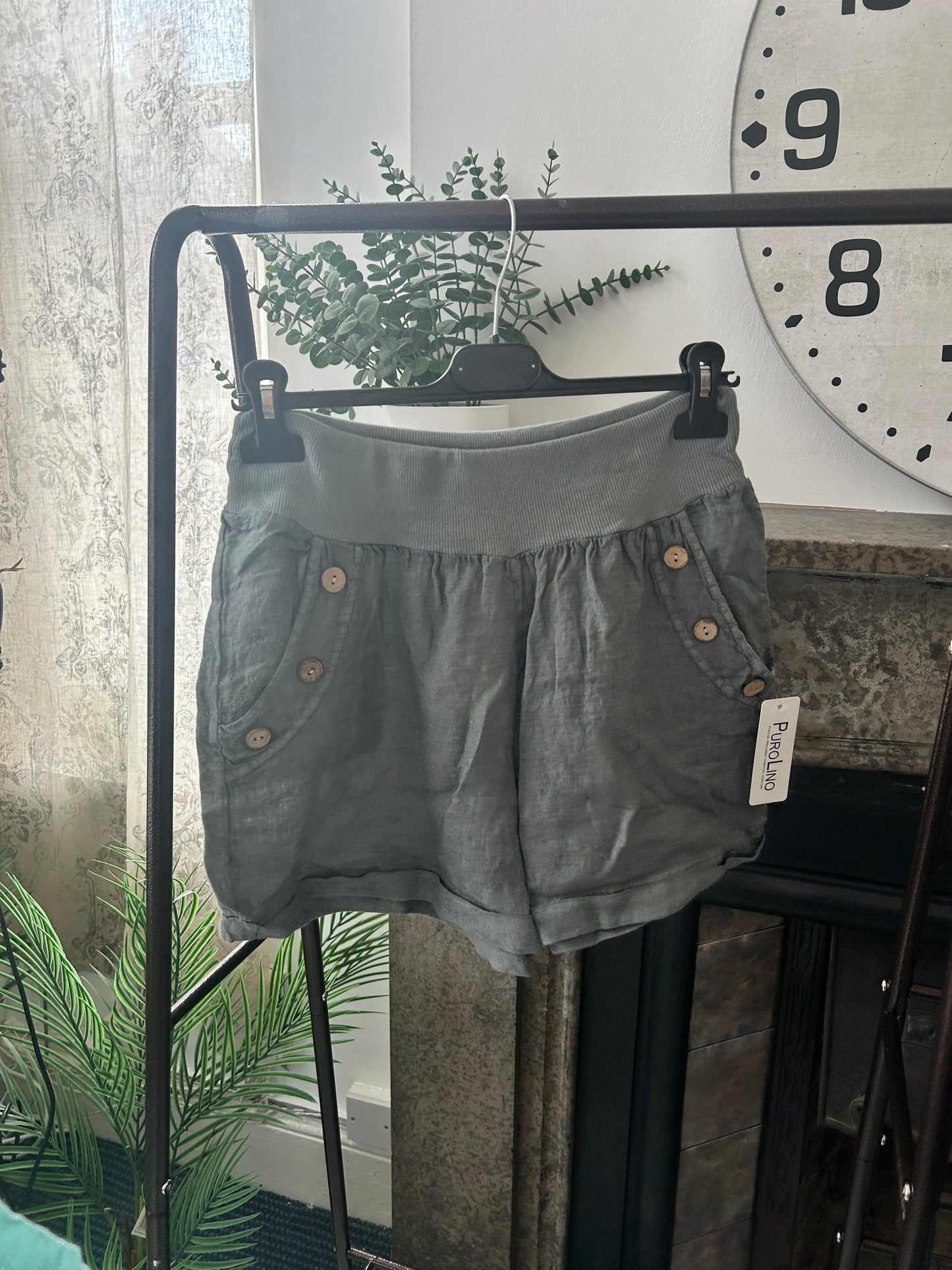 Made in Italy Linen Shorts - Regular