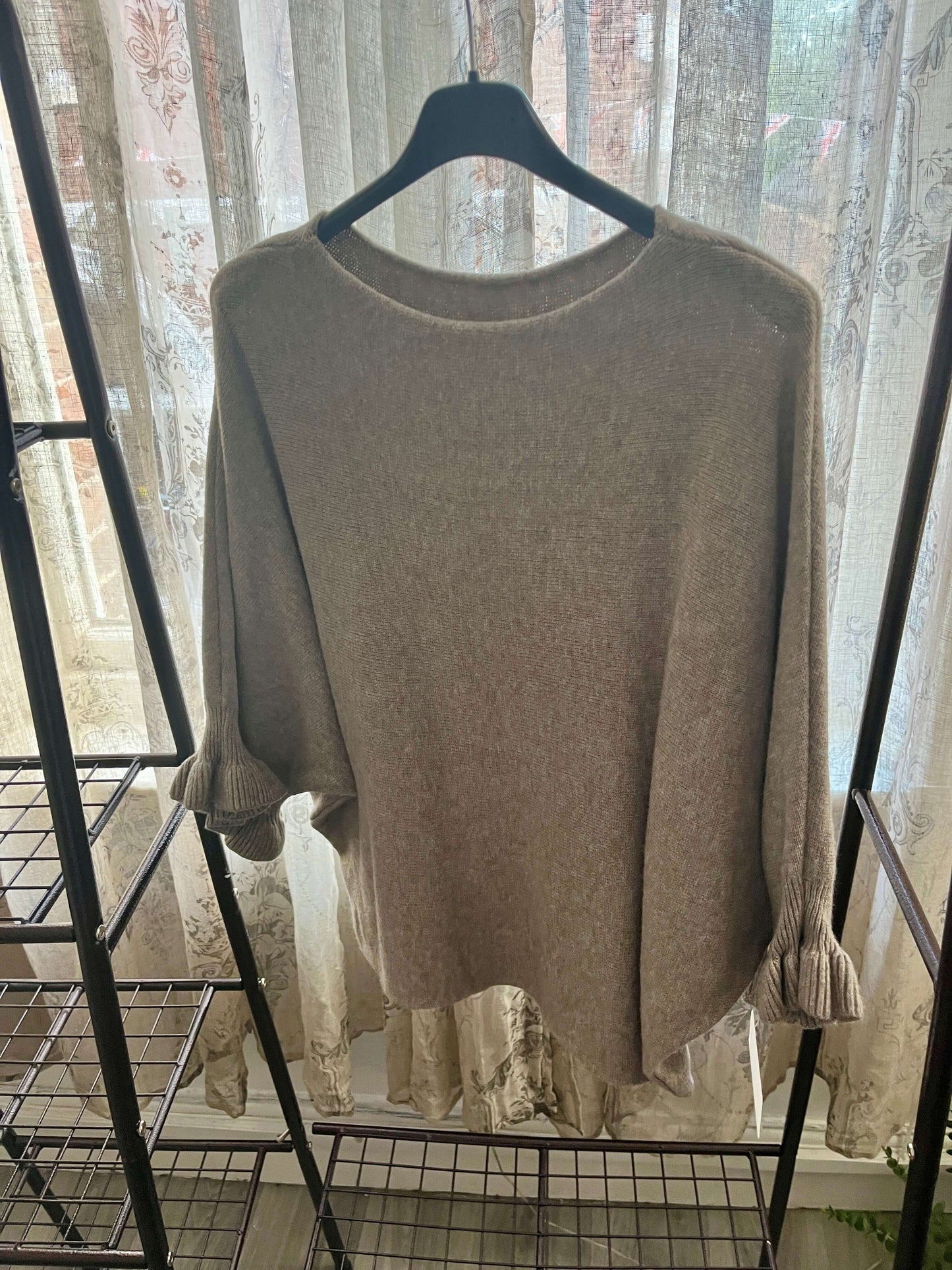 Eliza Fluted Sleeve Super Soft Jumper