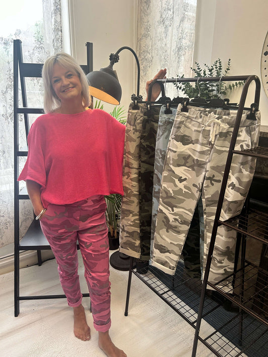 Hannah Camo Magic Jogger