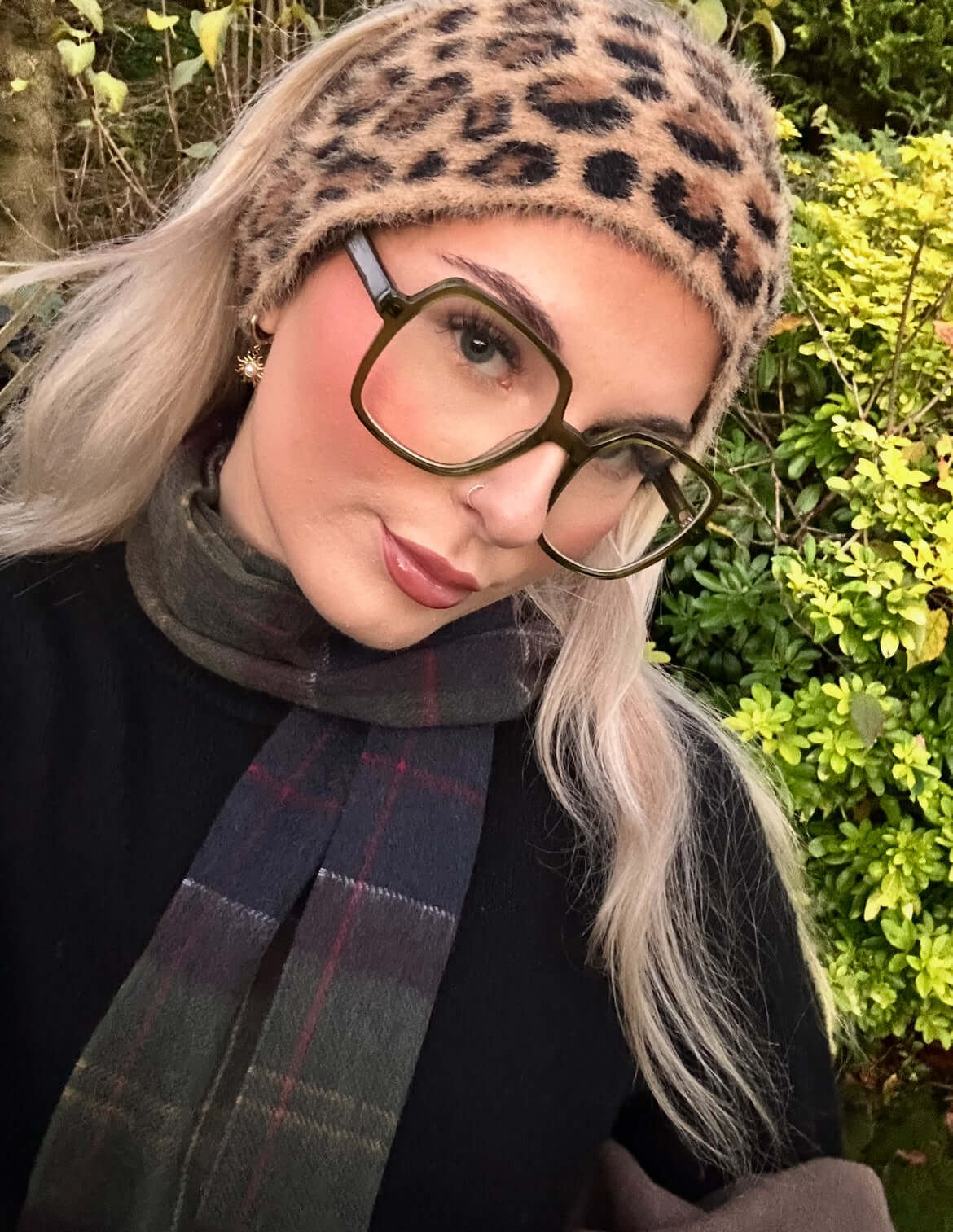 Jess & Lou - Cosy Leopard Print Headband