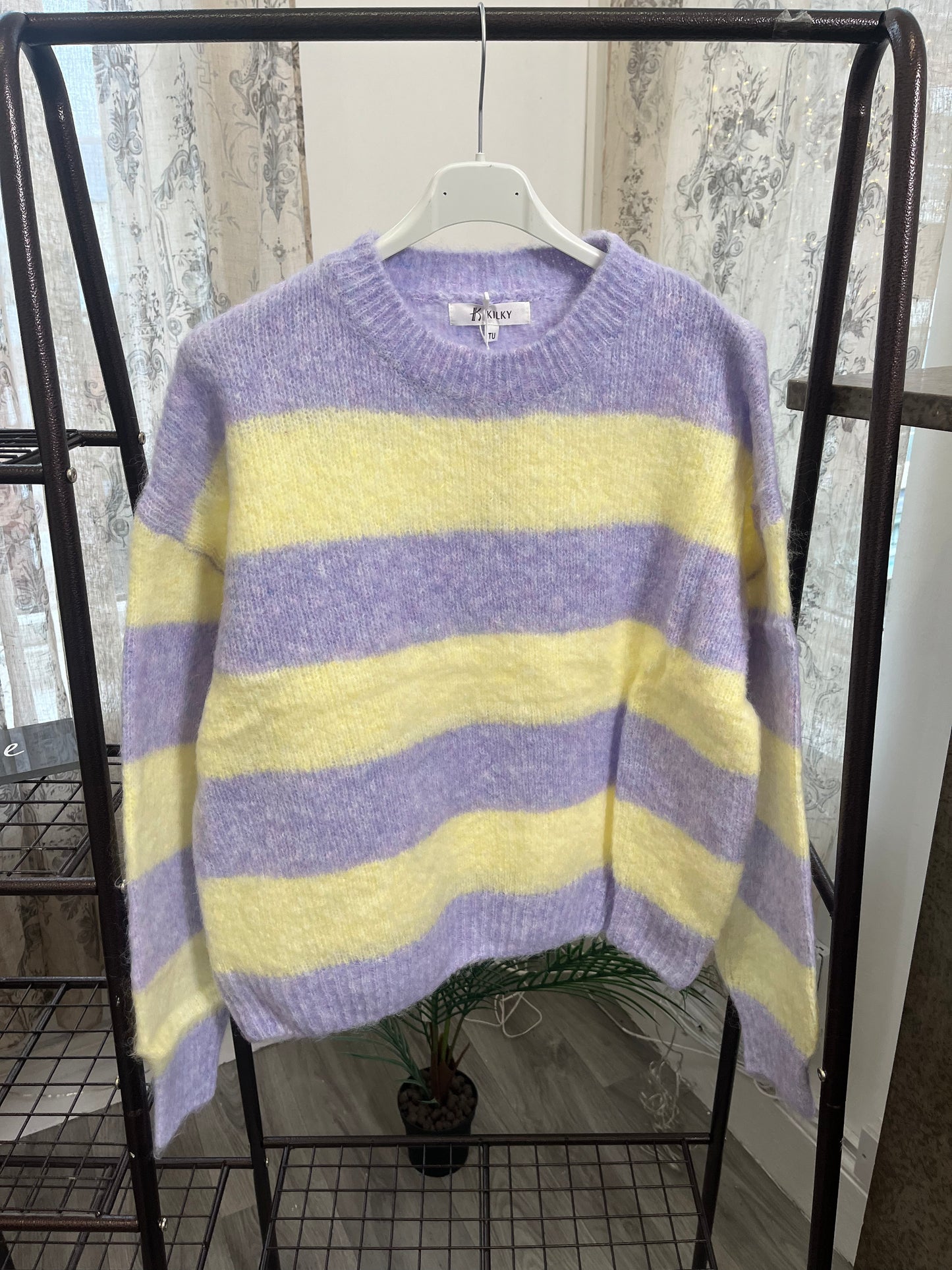 Cara Pastel Stripe Jumper