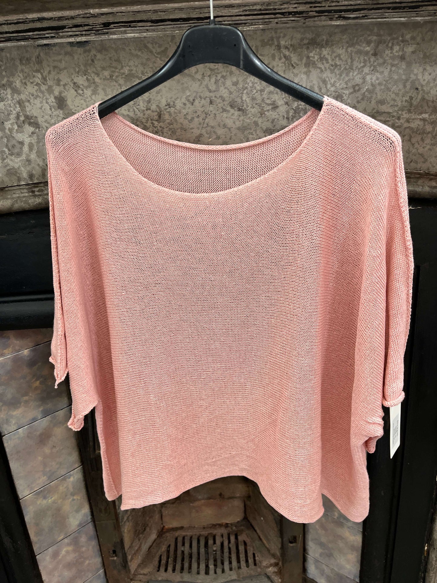 Torzi-Jane Boxy Swing Woven Knit Jumper