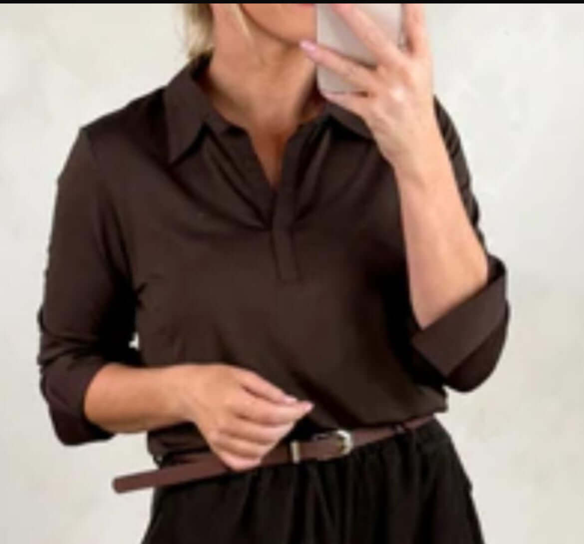 Helena Stretch Jersey Shirt