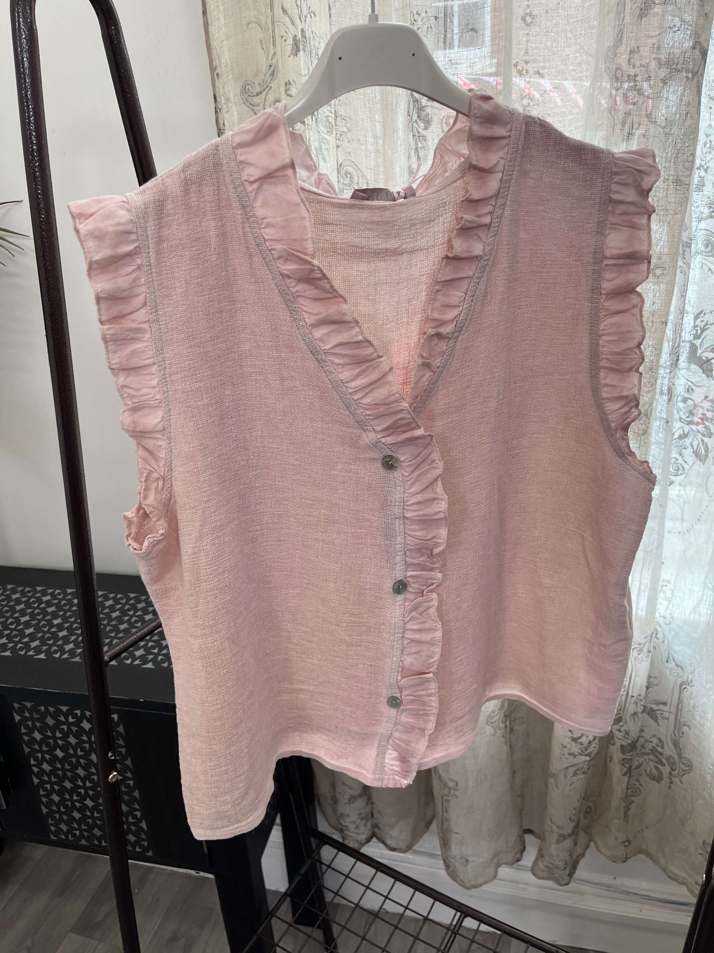 Frankie Frill Detail Vest Top