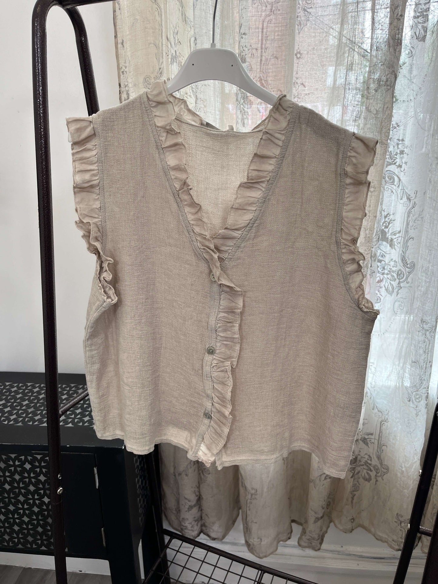 Frankie Frill Detail Vest Top