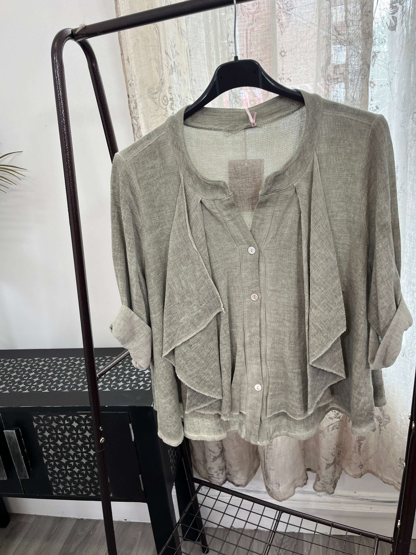 Francesca Waterfall Blouse