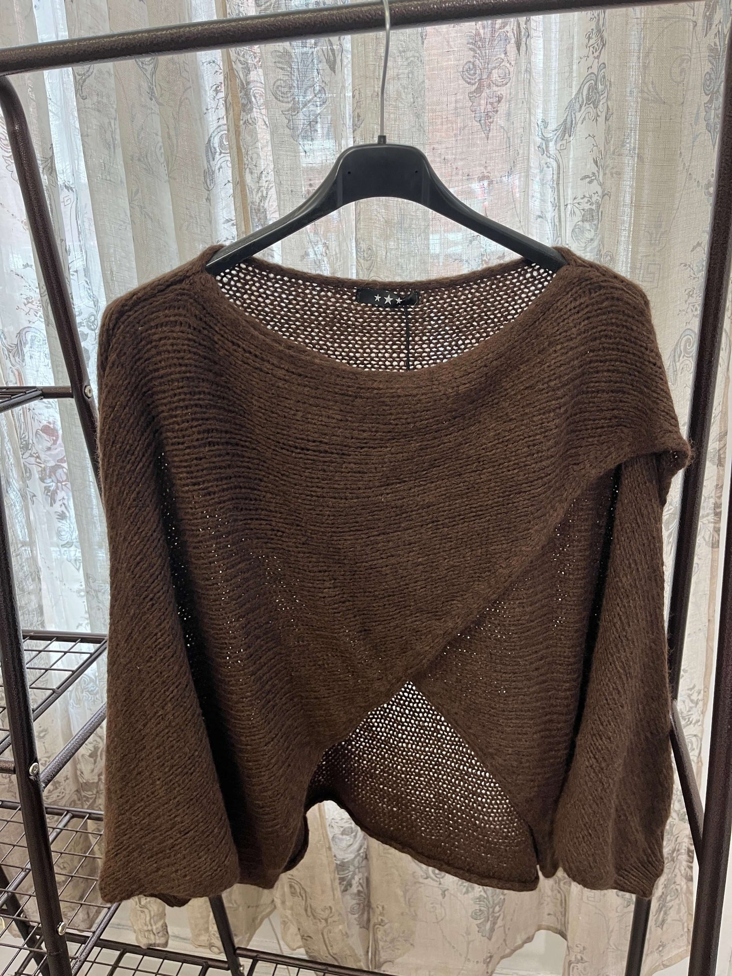 Super Soft Wrap Knit jumper
