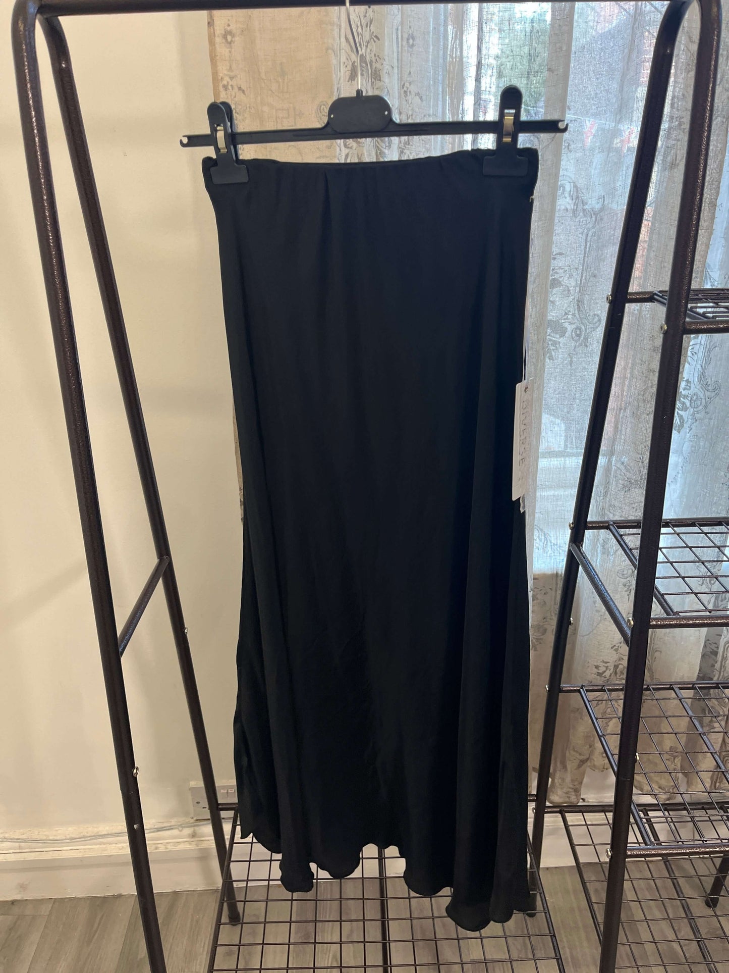 Bianca Satin Bias Maxi Skirt