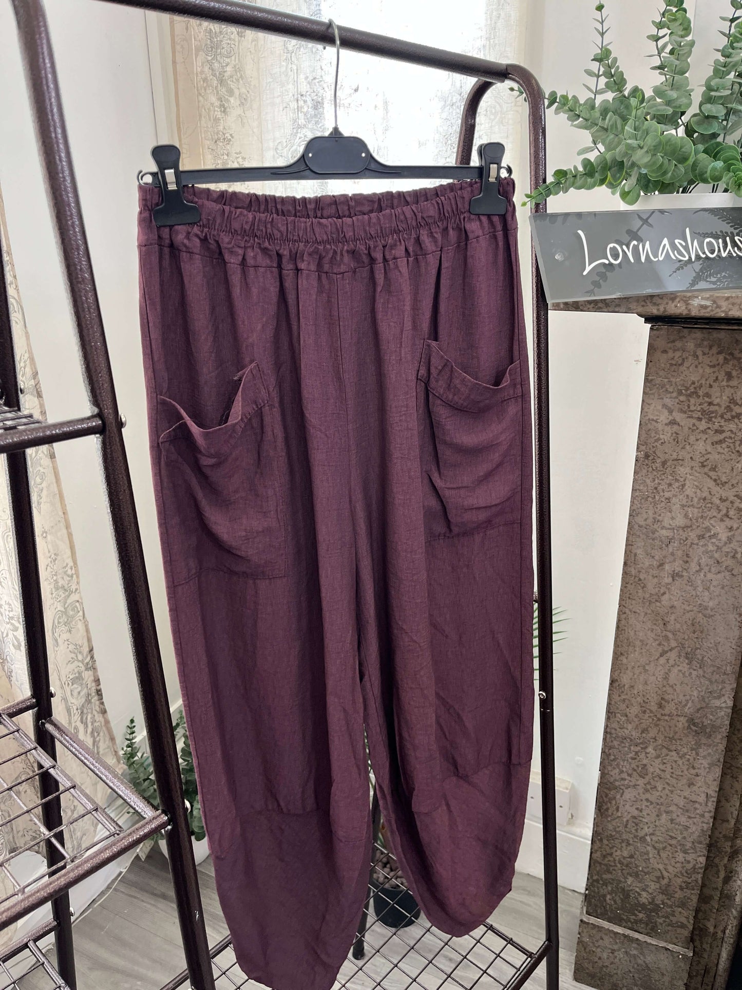 Ladies Lightweight Balloon Trousers