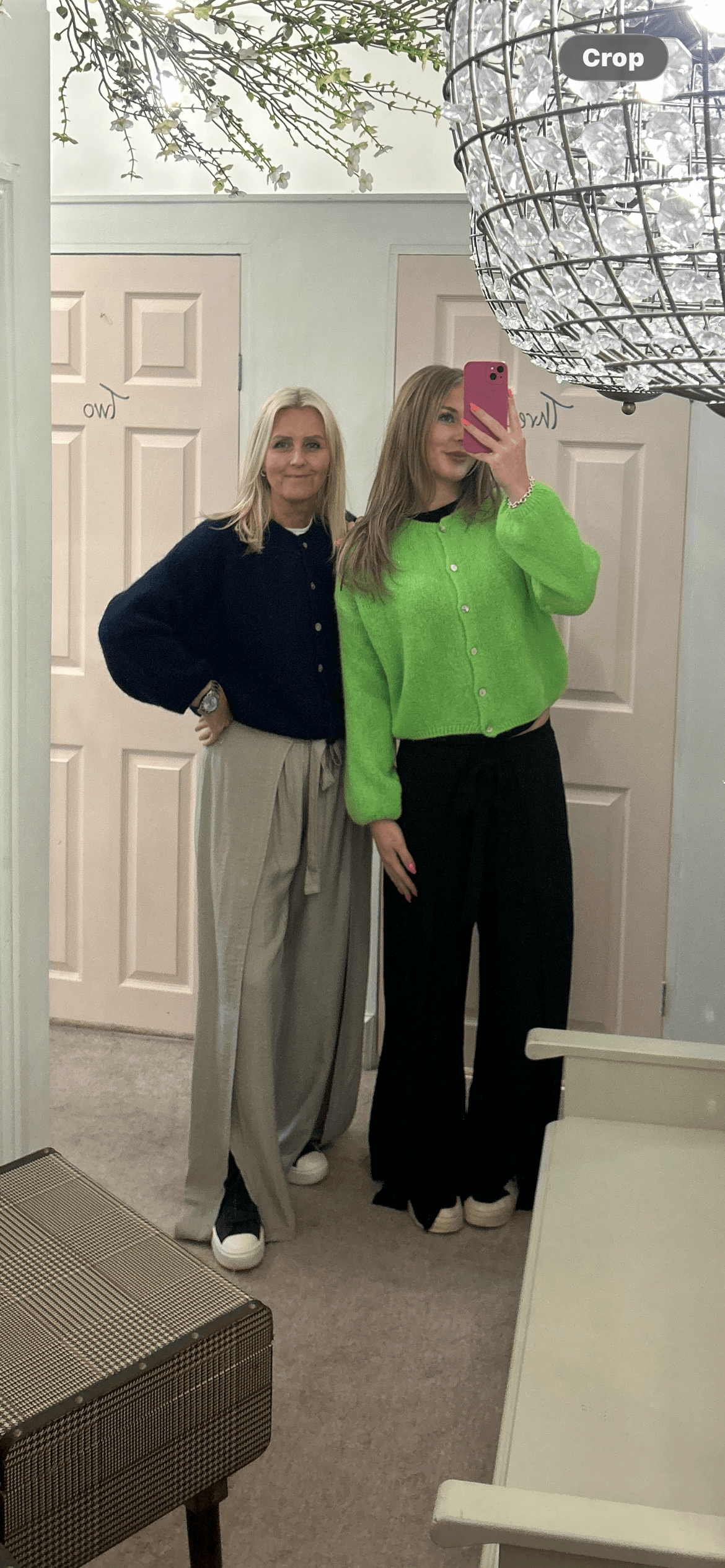 Noelle Wrap Front Trousers