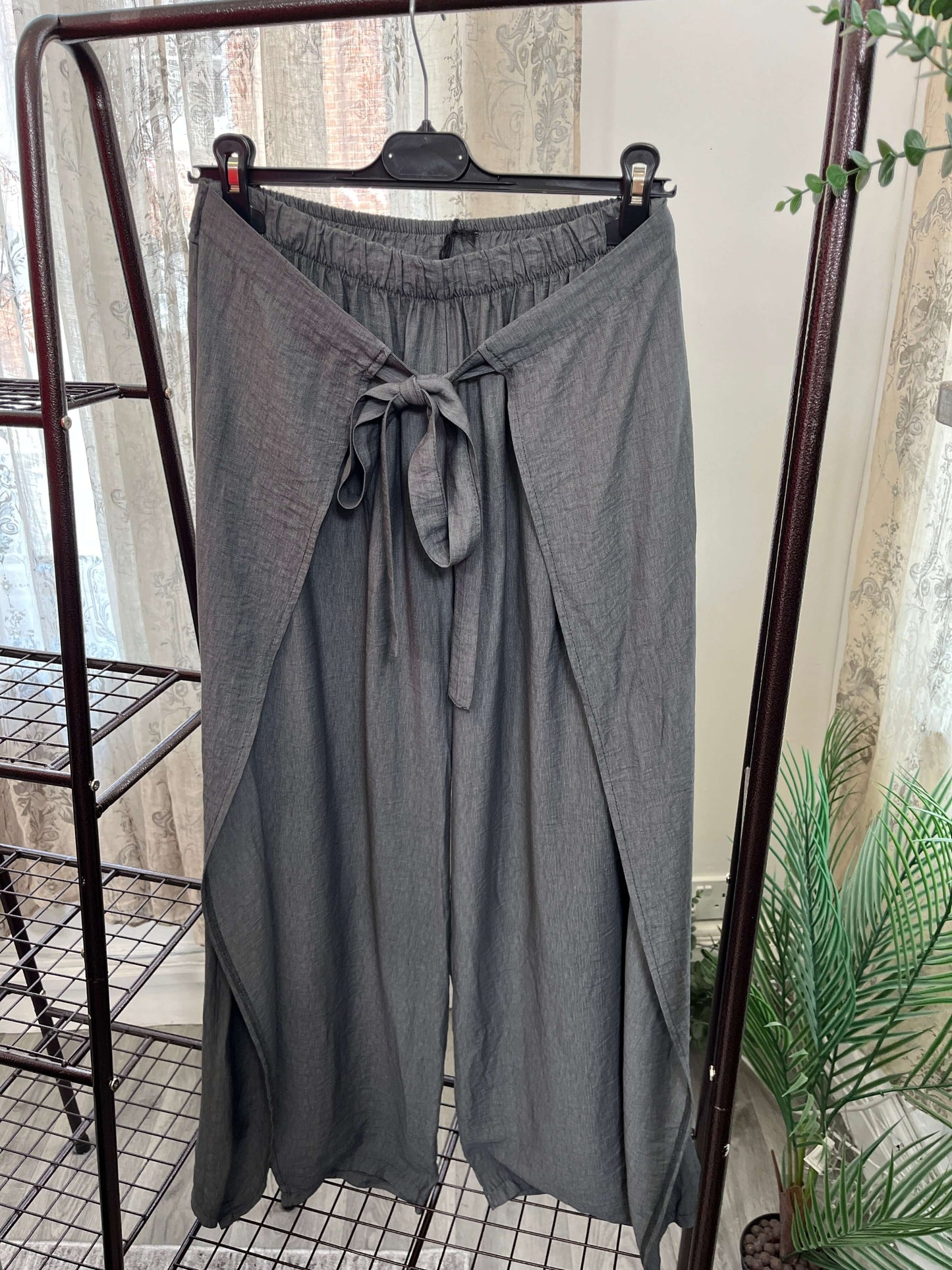 Noelle Wrap Front Trousers