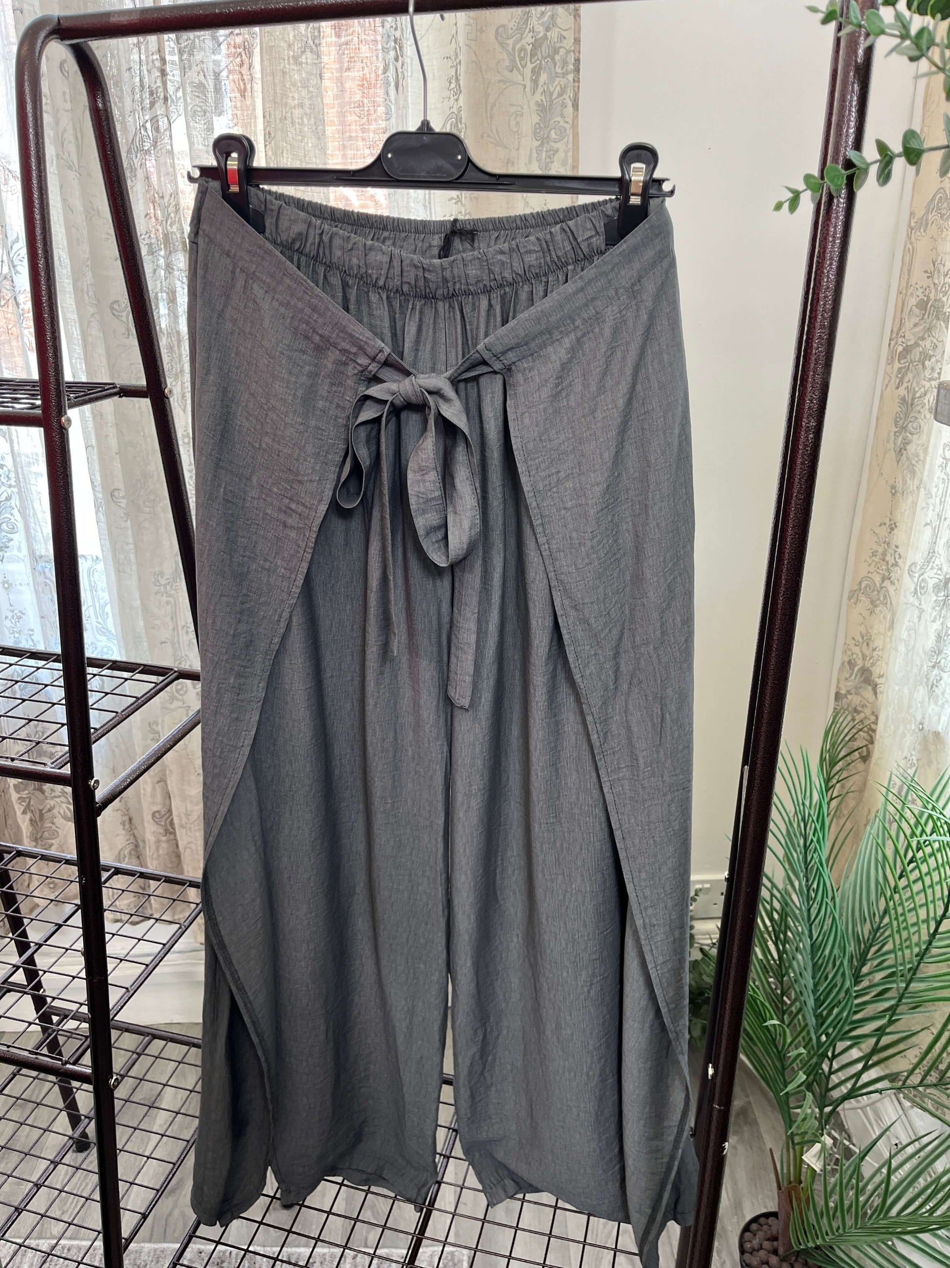 Noelle Wrap Front Trousers