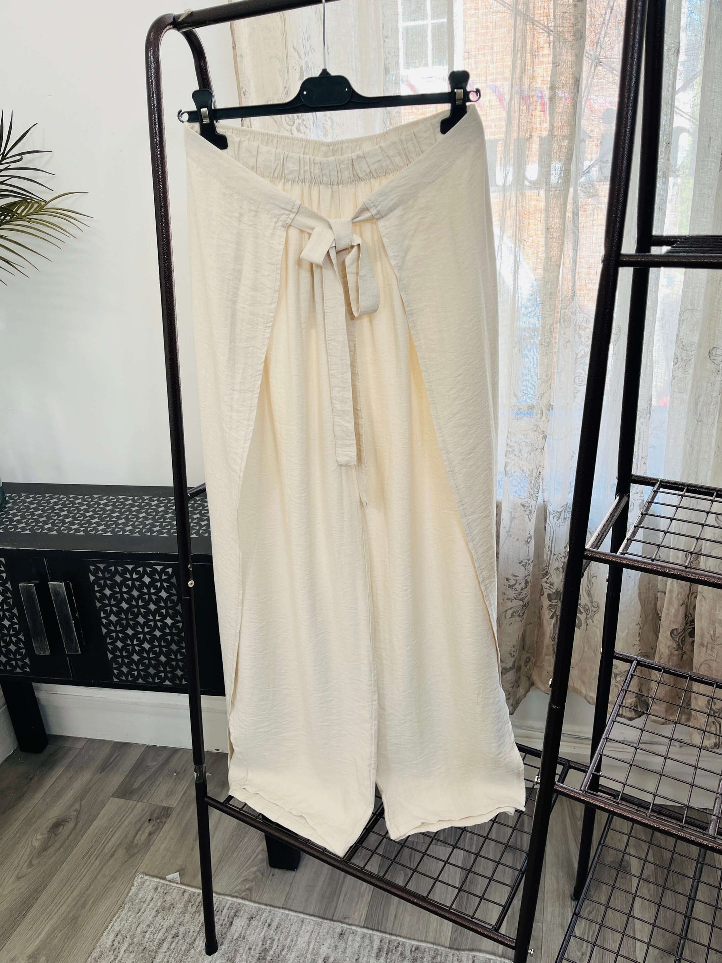 Noelle Wrap Front Trousers