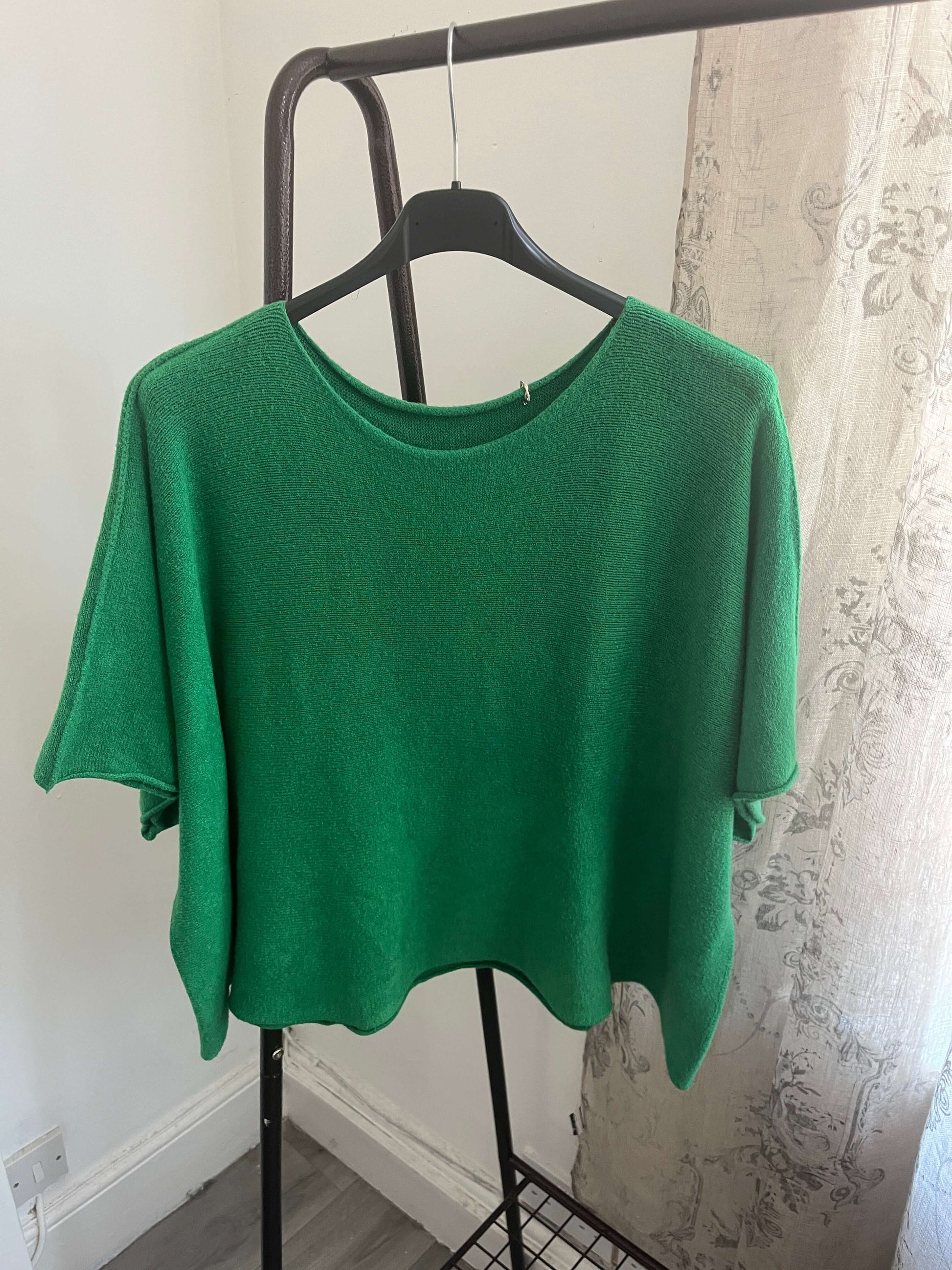 Torzi Boxy Swing Fine Knit Jumper