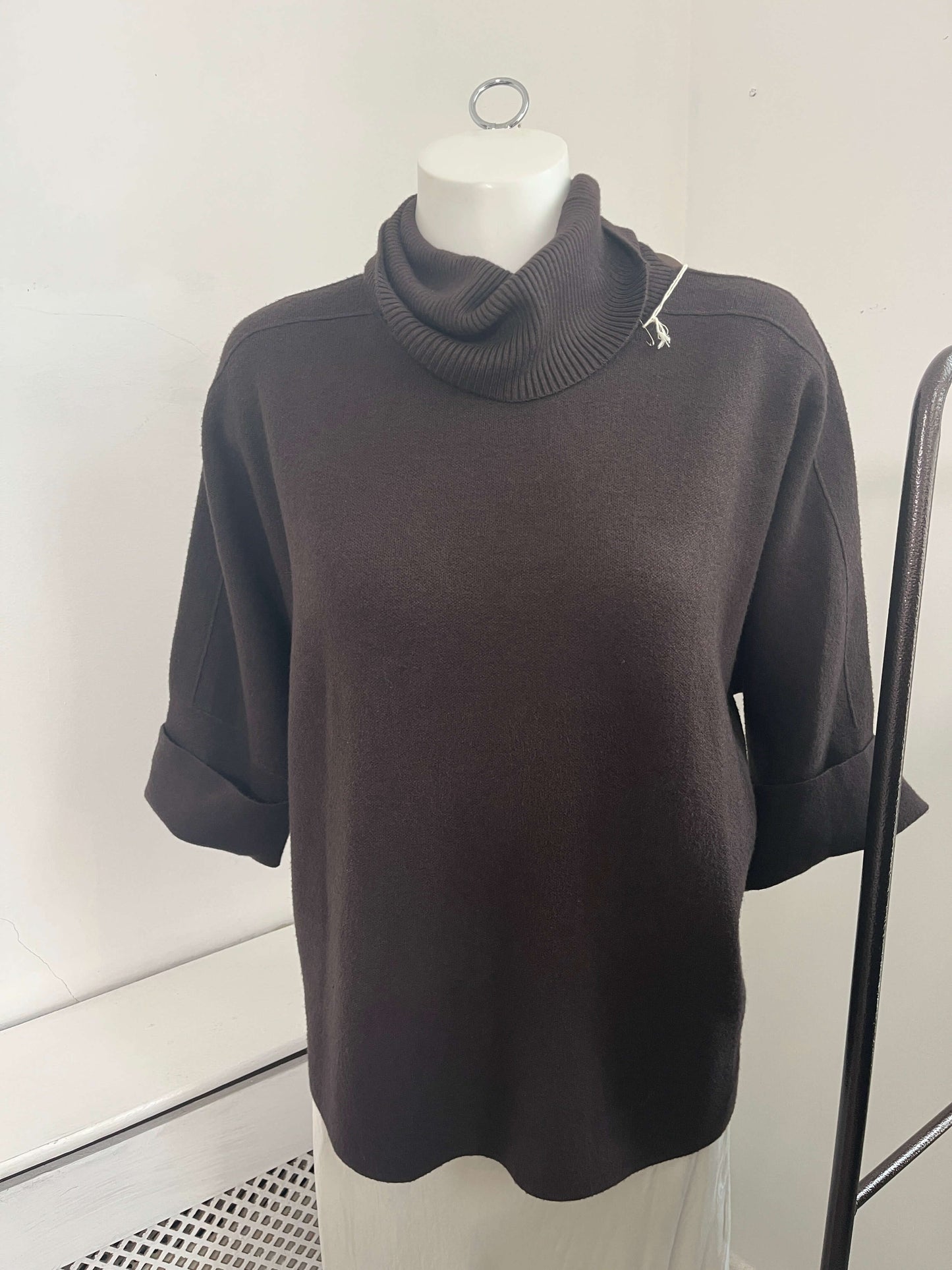 Flora Boxy Cowl Neck Jumper