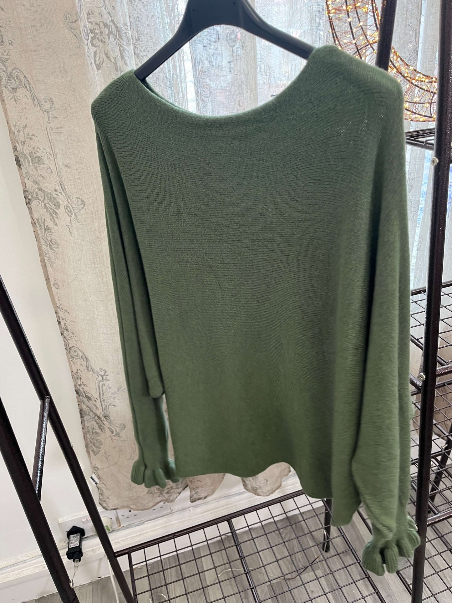 Freya Fluted Long Sleeve Jumper