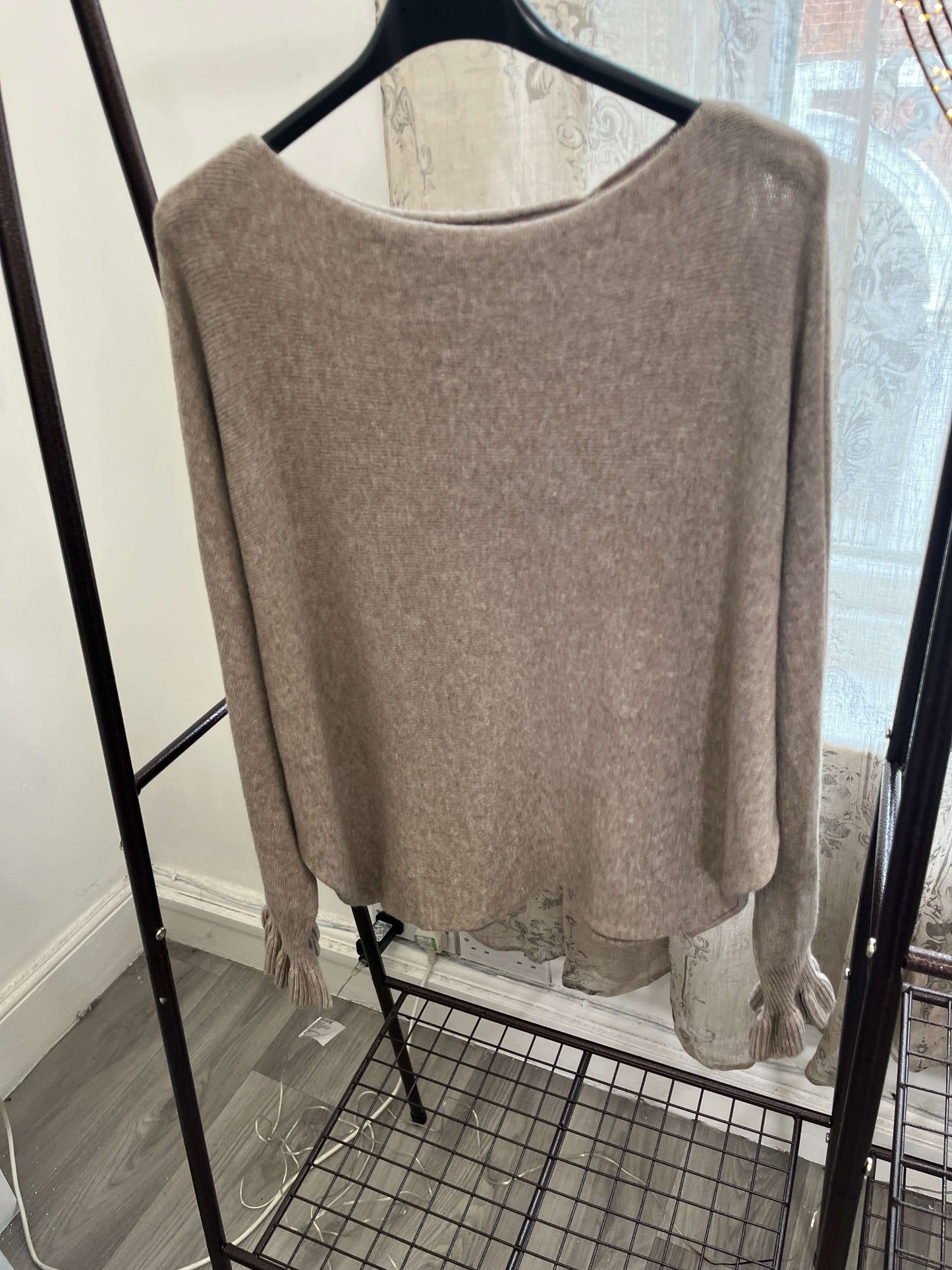 Freya Fluted Long Sleeve Jumper