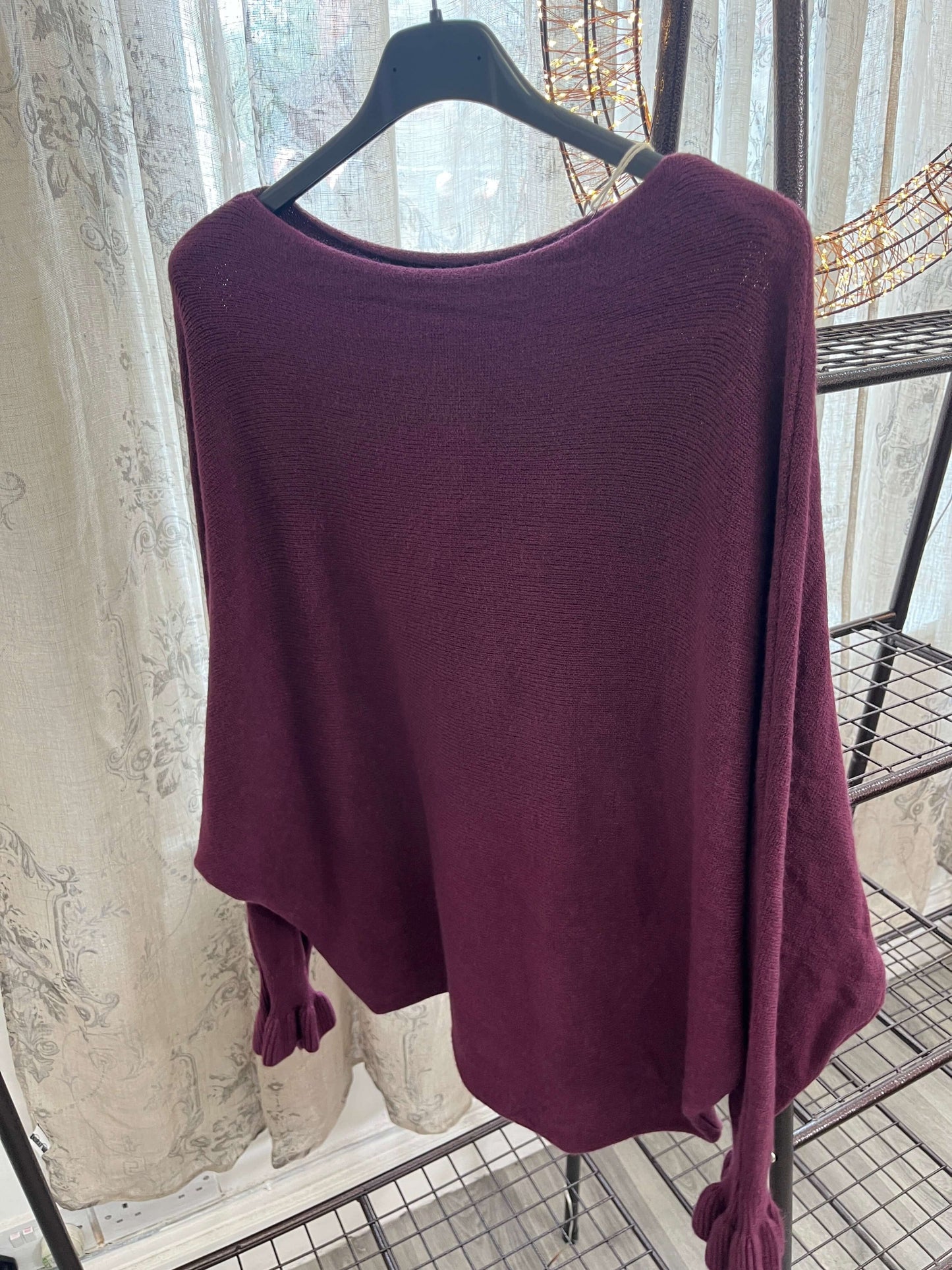 Freya Fluted Long Sleeve Jumper