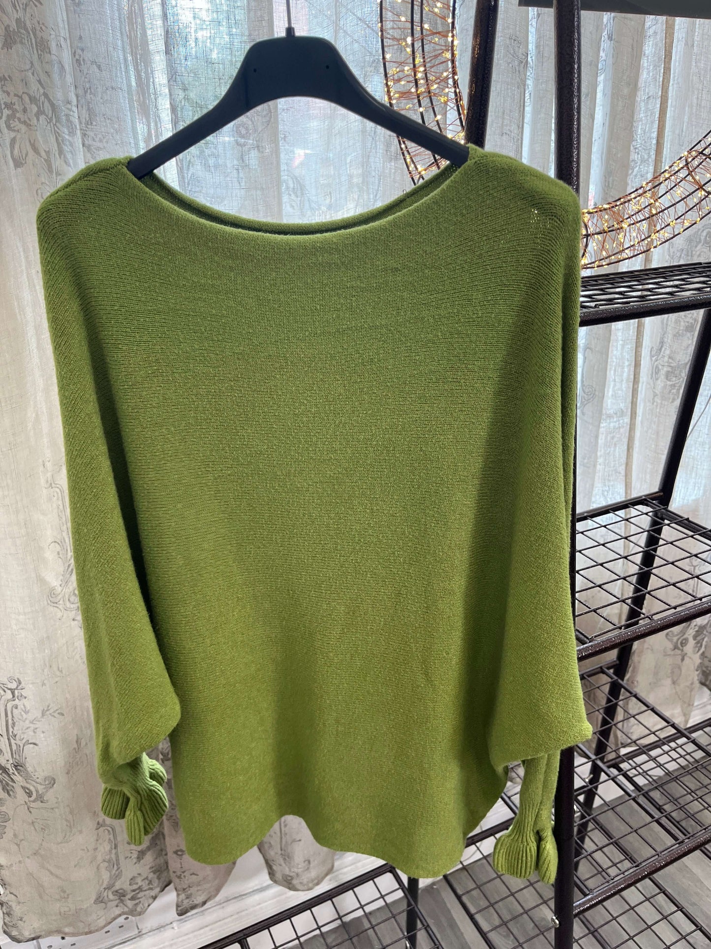 Freya Fluted Long Sleeve Jumper