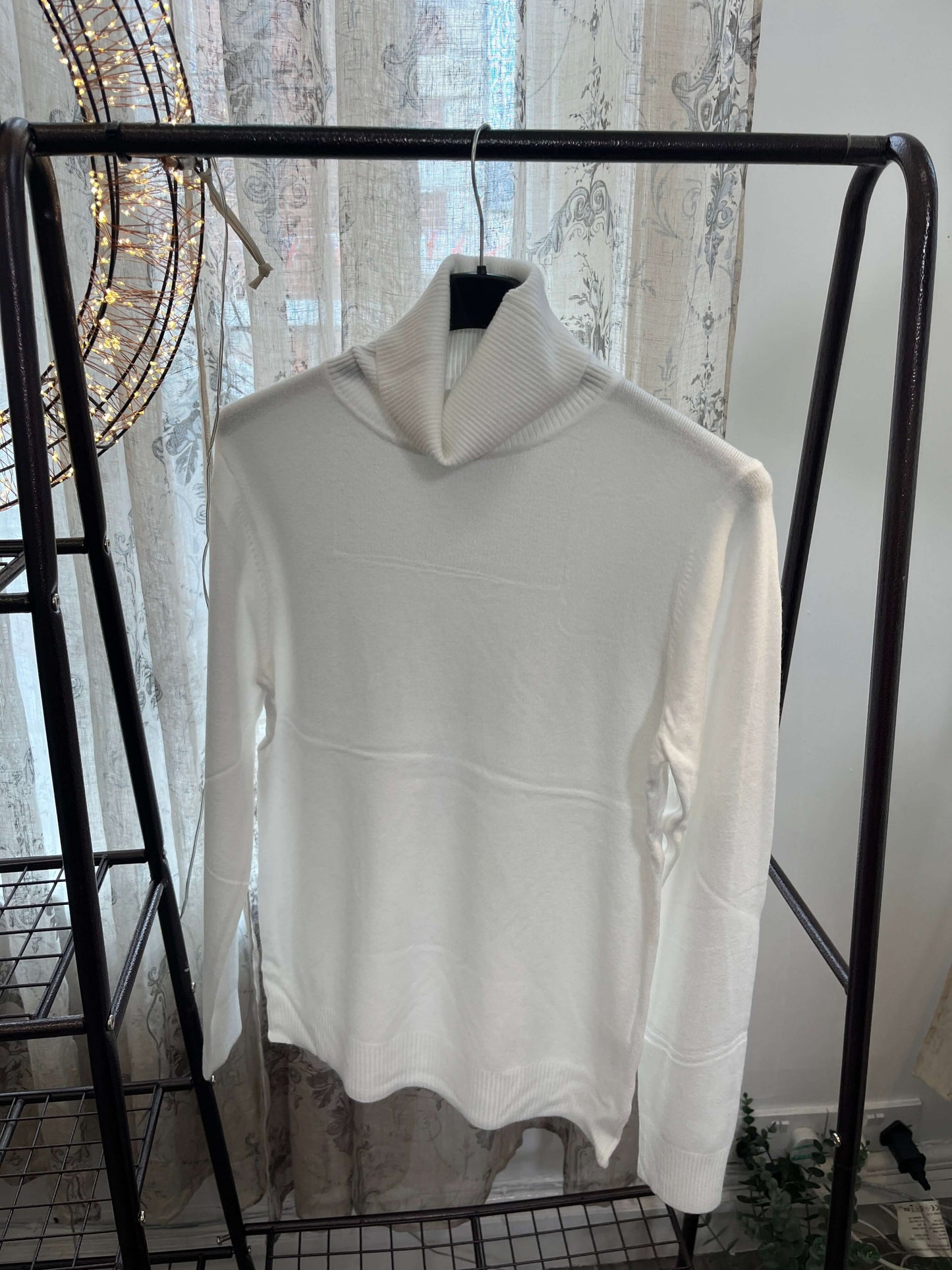 Neat Fit Ladies Polo Neck Jumper