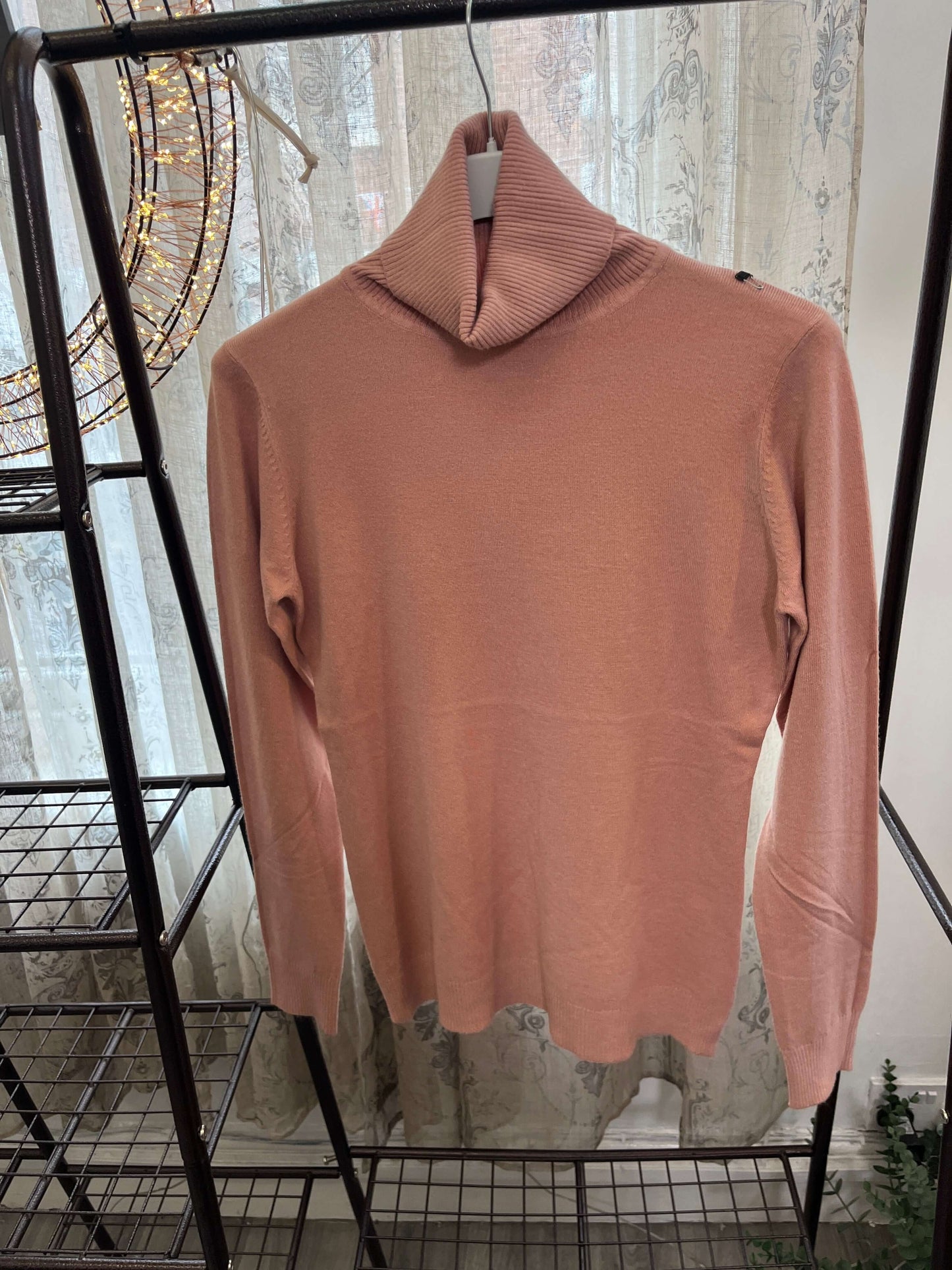 Neat Fit Ladies Polo Neck Jumper
