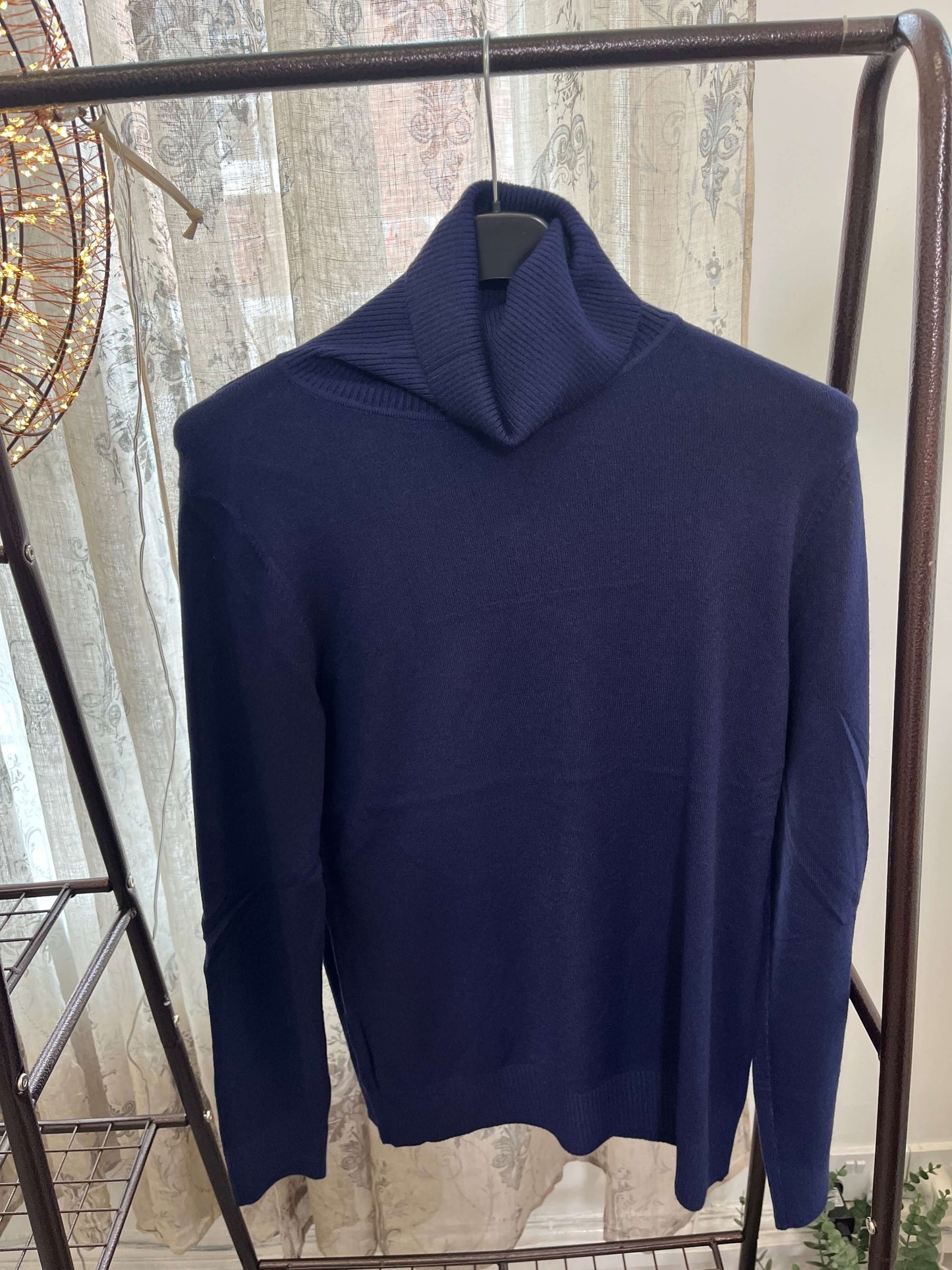 Neat Fit Ladies Polo Neck Jumper