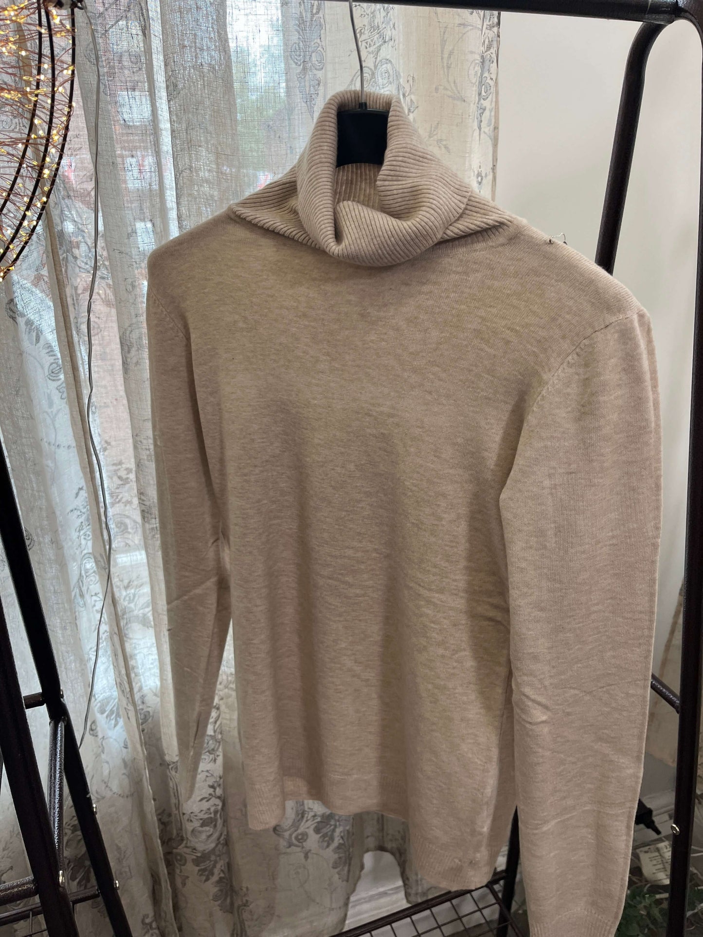 Neat Fit Ladies Polo Neck Jumper