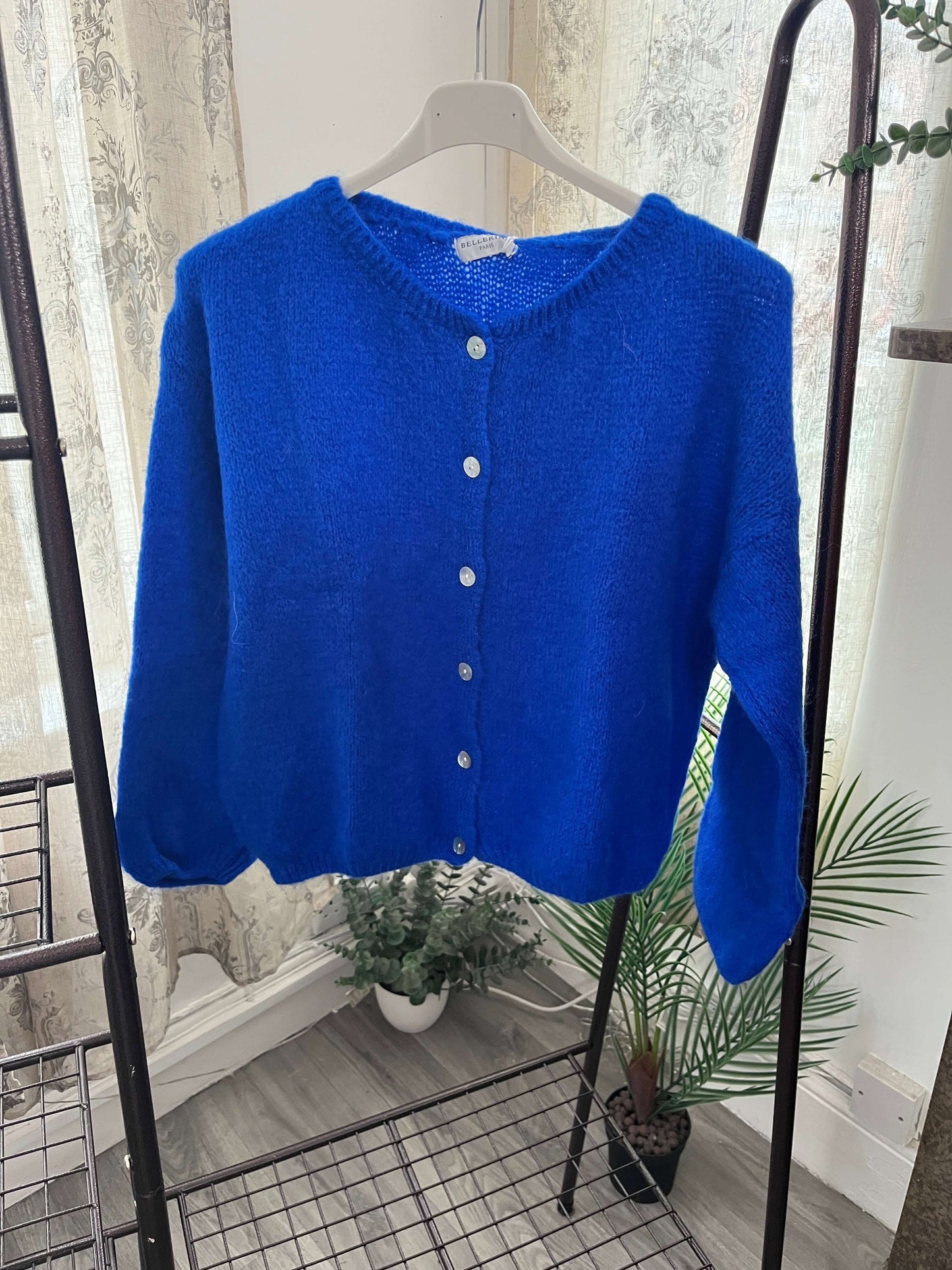 Trudi Long Sleeve Mohair Cardigan
