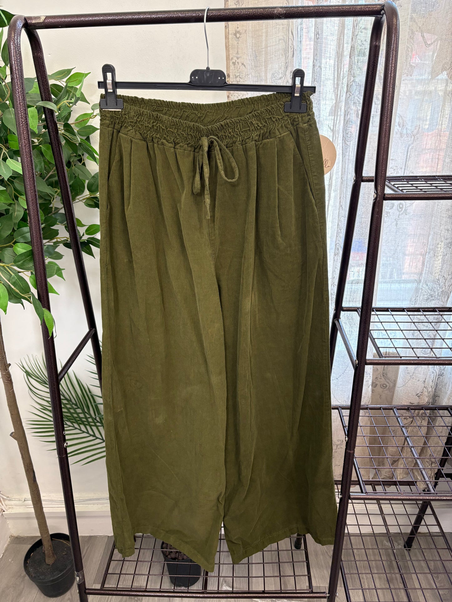 Needle Cord Culottes