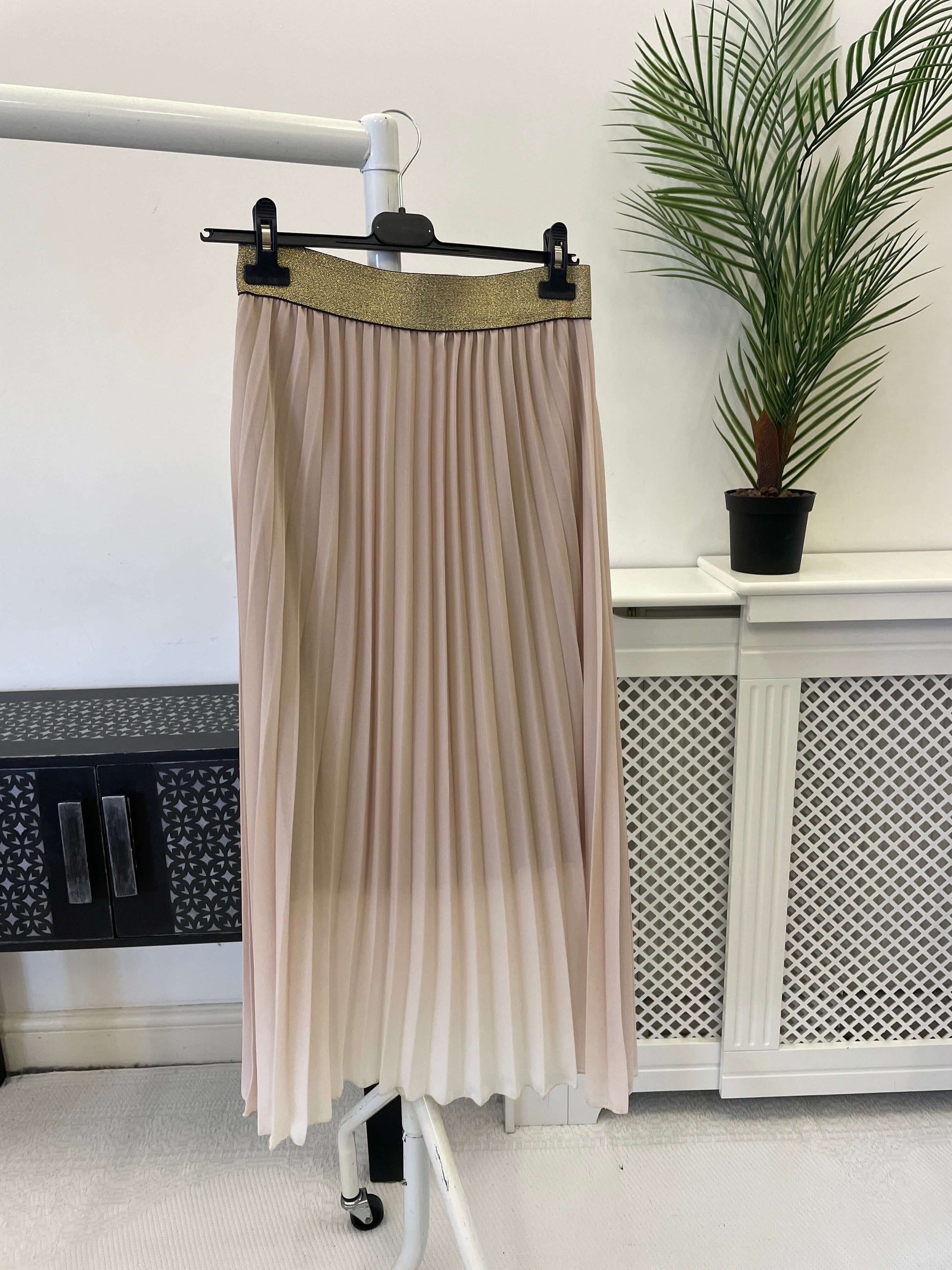 Ombre Maxi Length Skirt