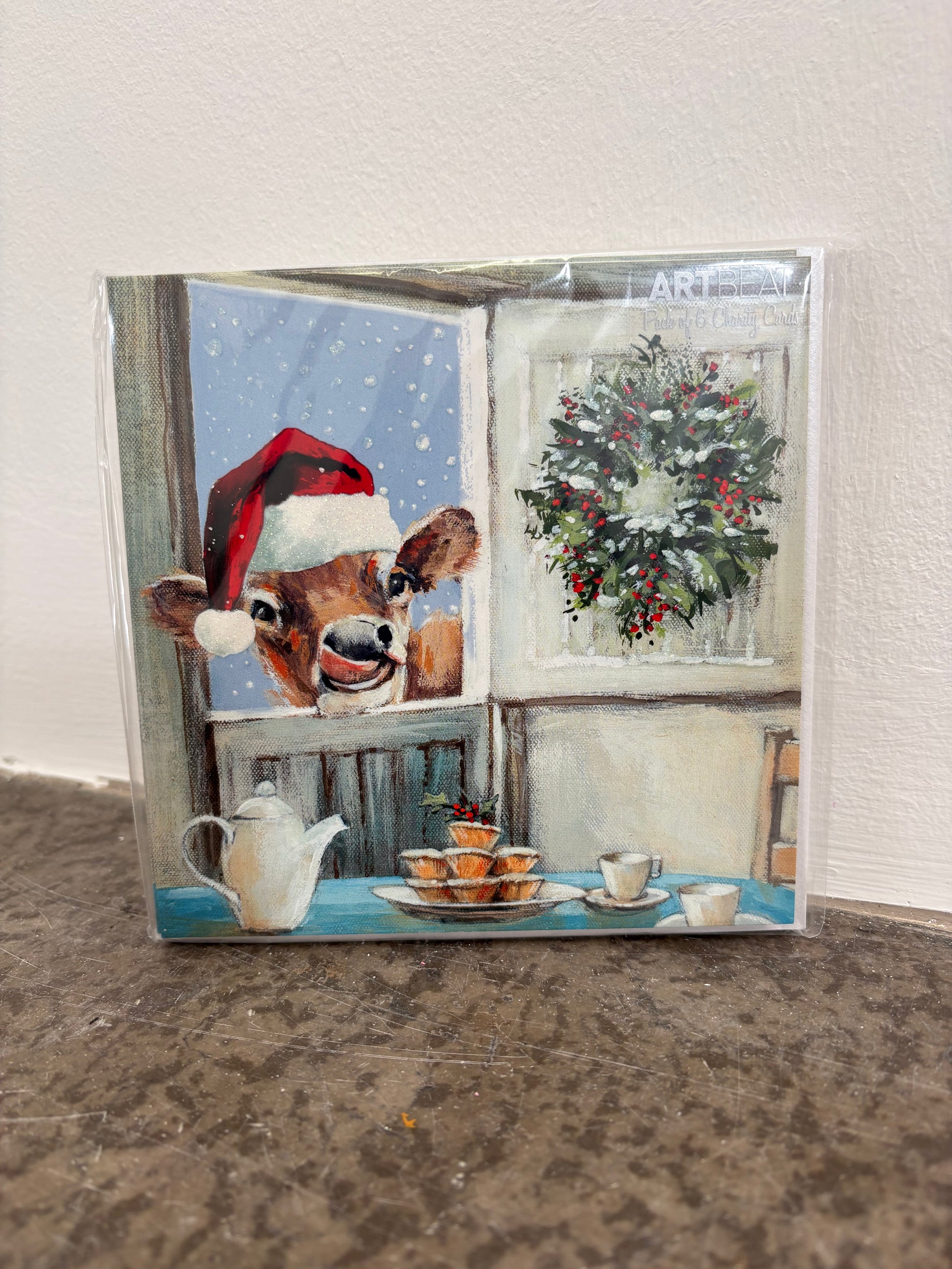 Festive Fiest Christmas Cards - Pack of 6