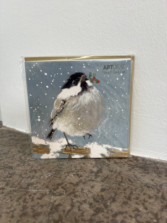 Chirpy Christmas Cards - Pack of 6