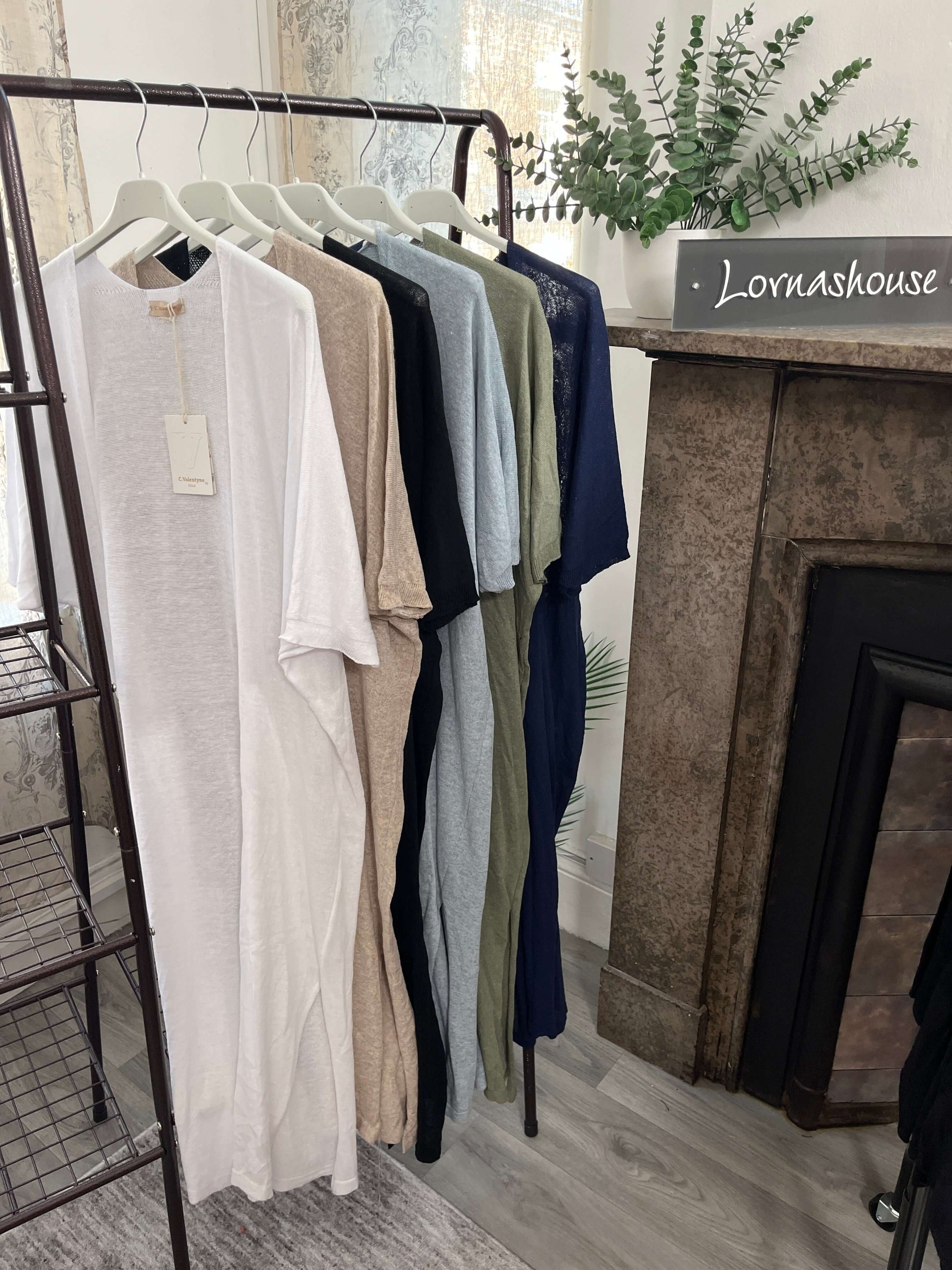 Longline Lightweight Floaty Cardigan