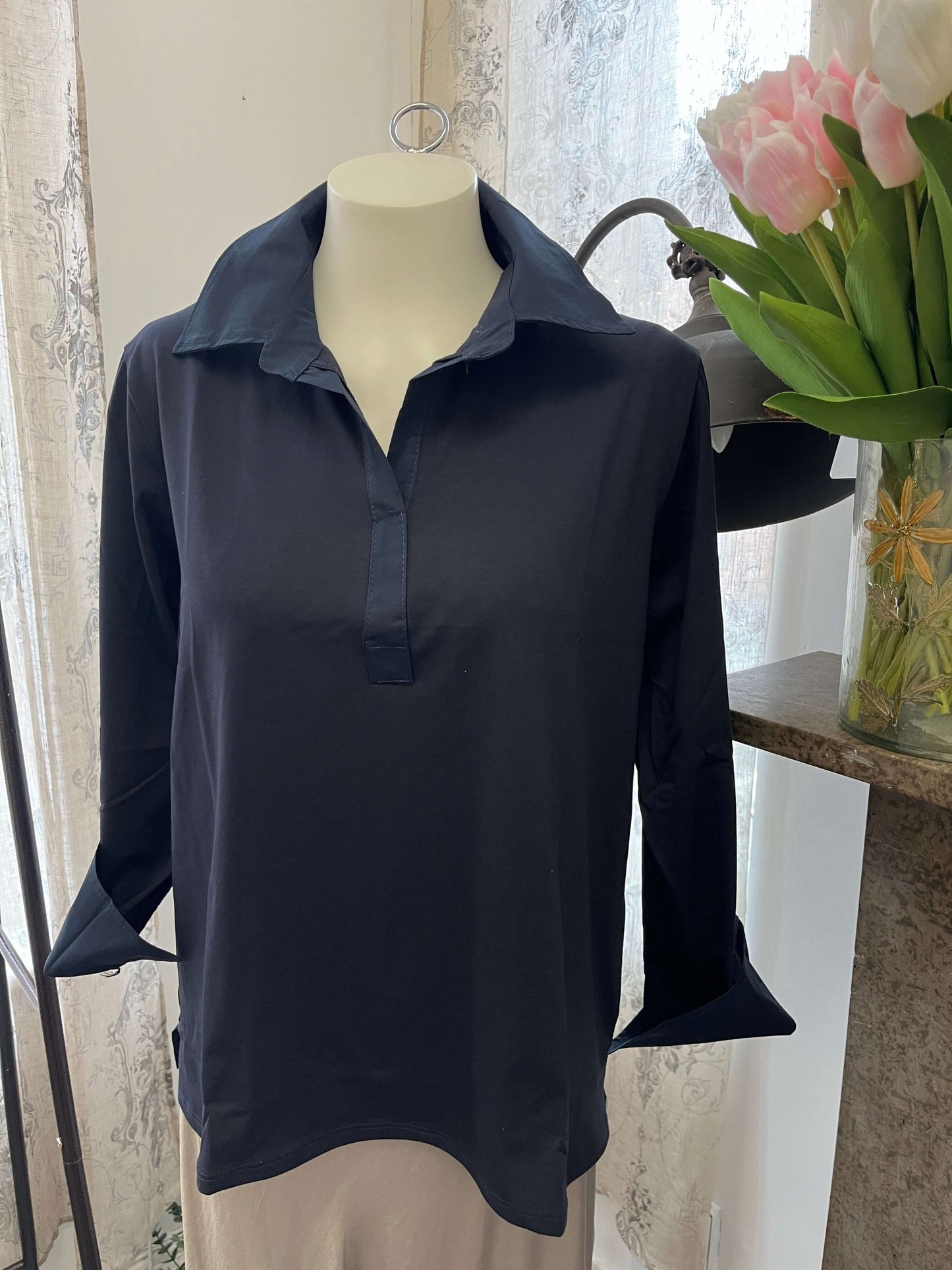 Helena Stretch Jersey Shirt