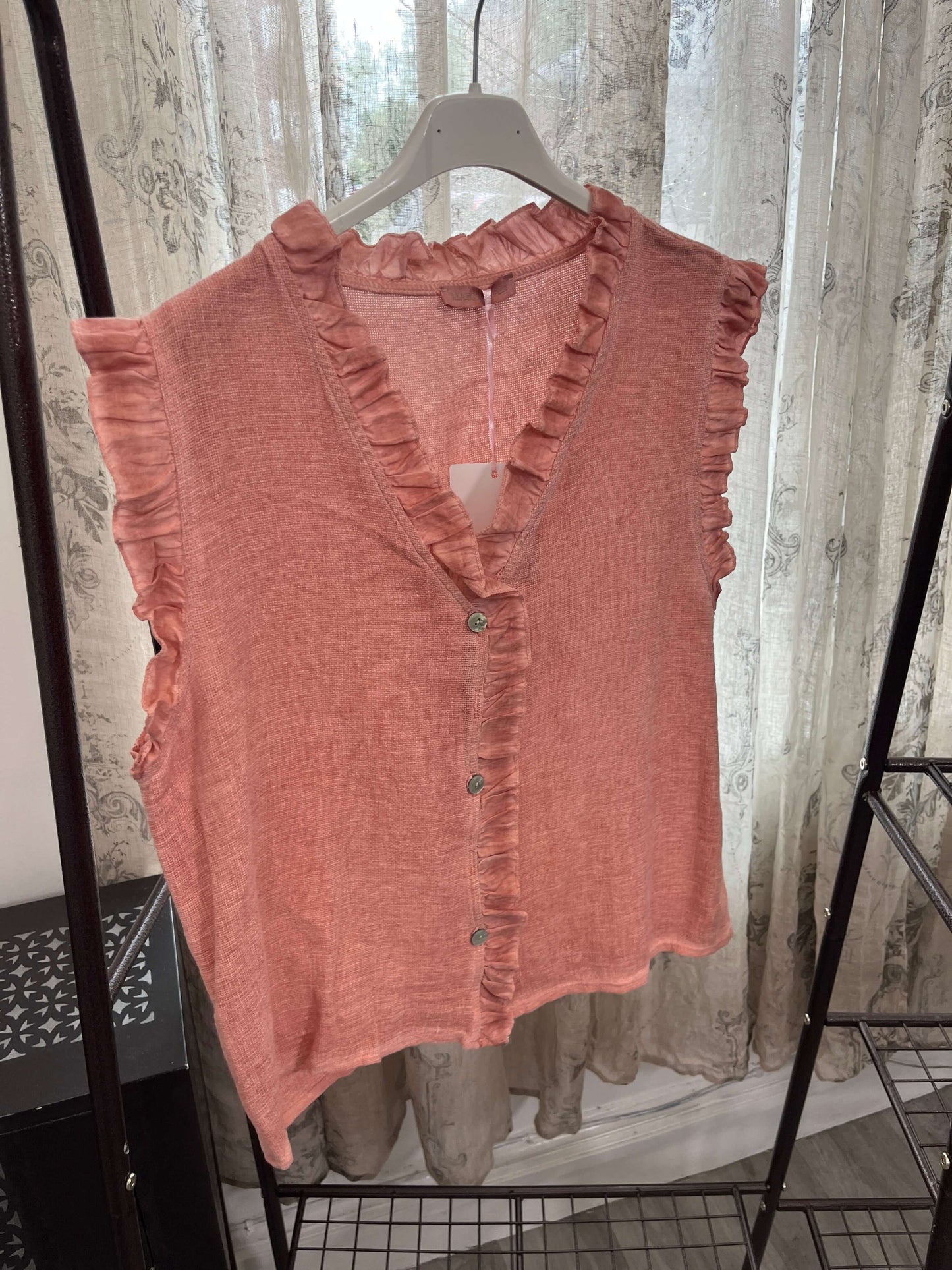 Frankie Frill Detail Vest Top