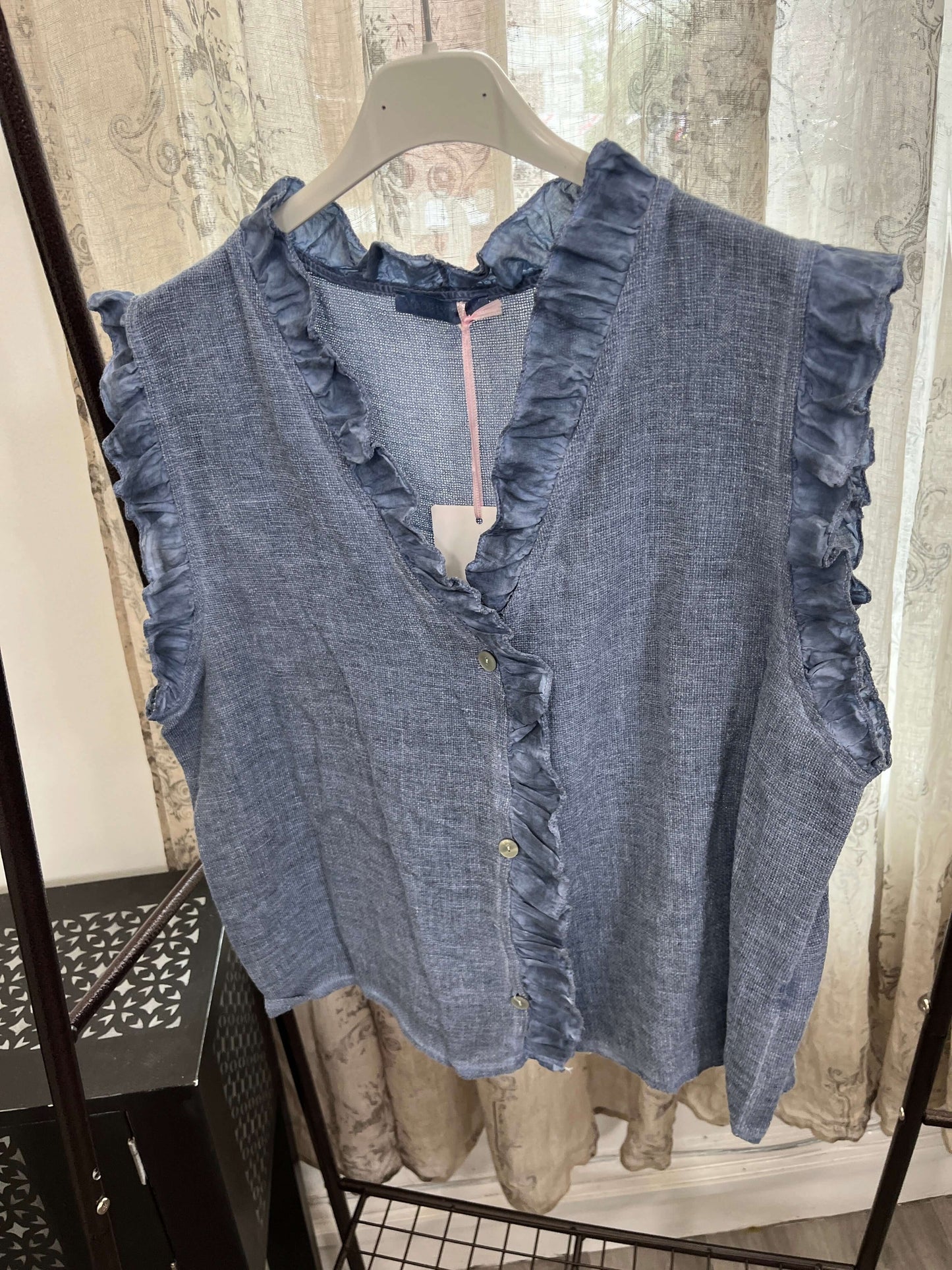 Frankie Frill Detail Vest Top