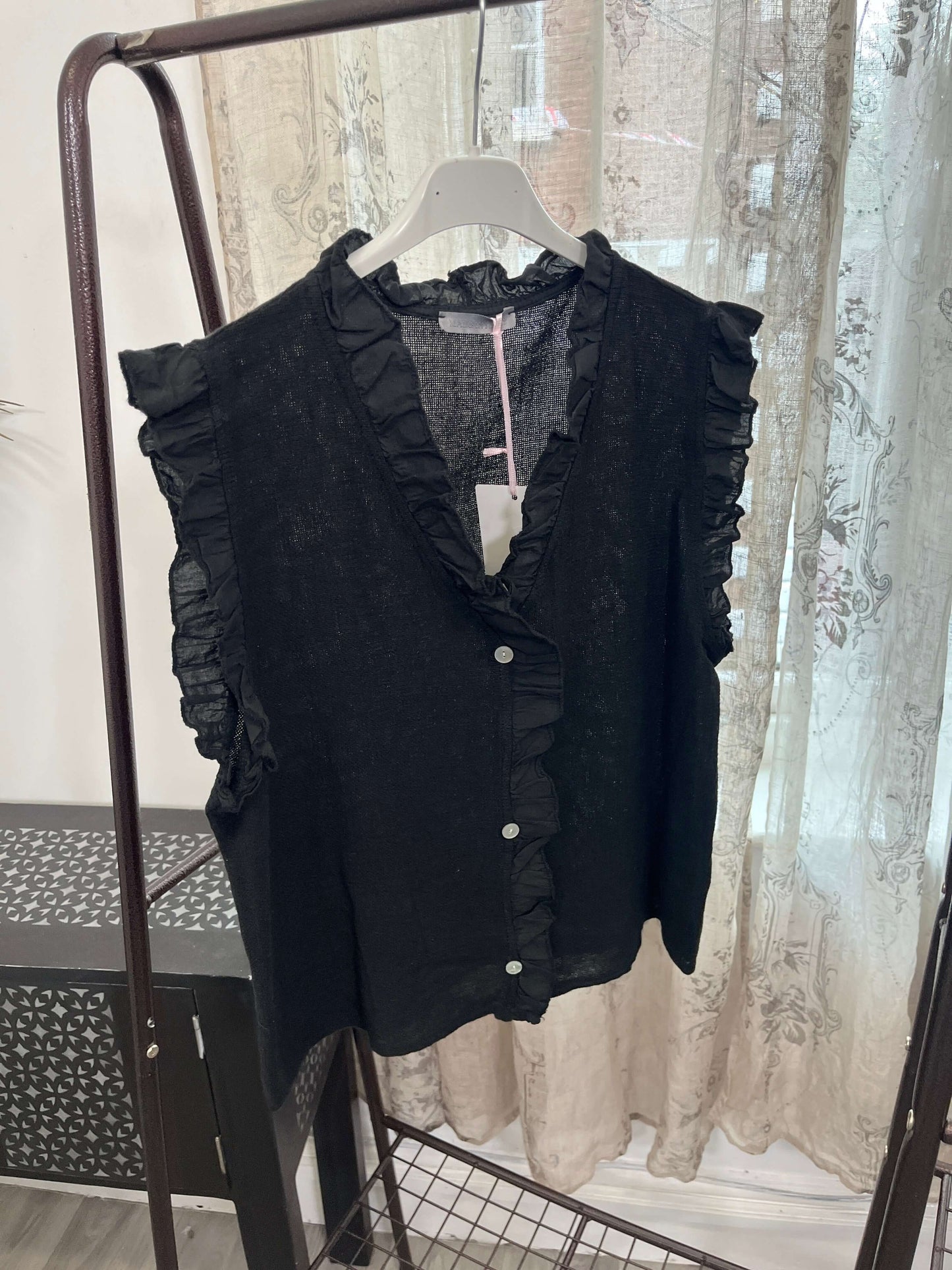 Frankie Frill Detail Vest Top