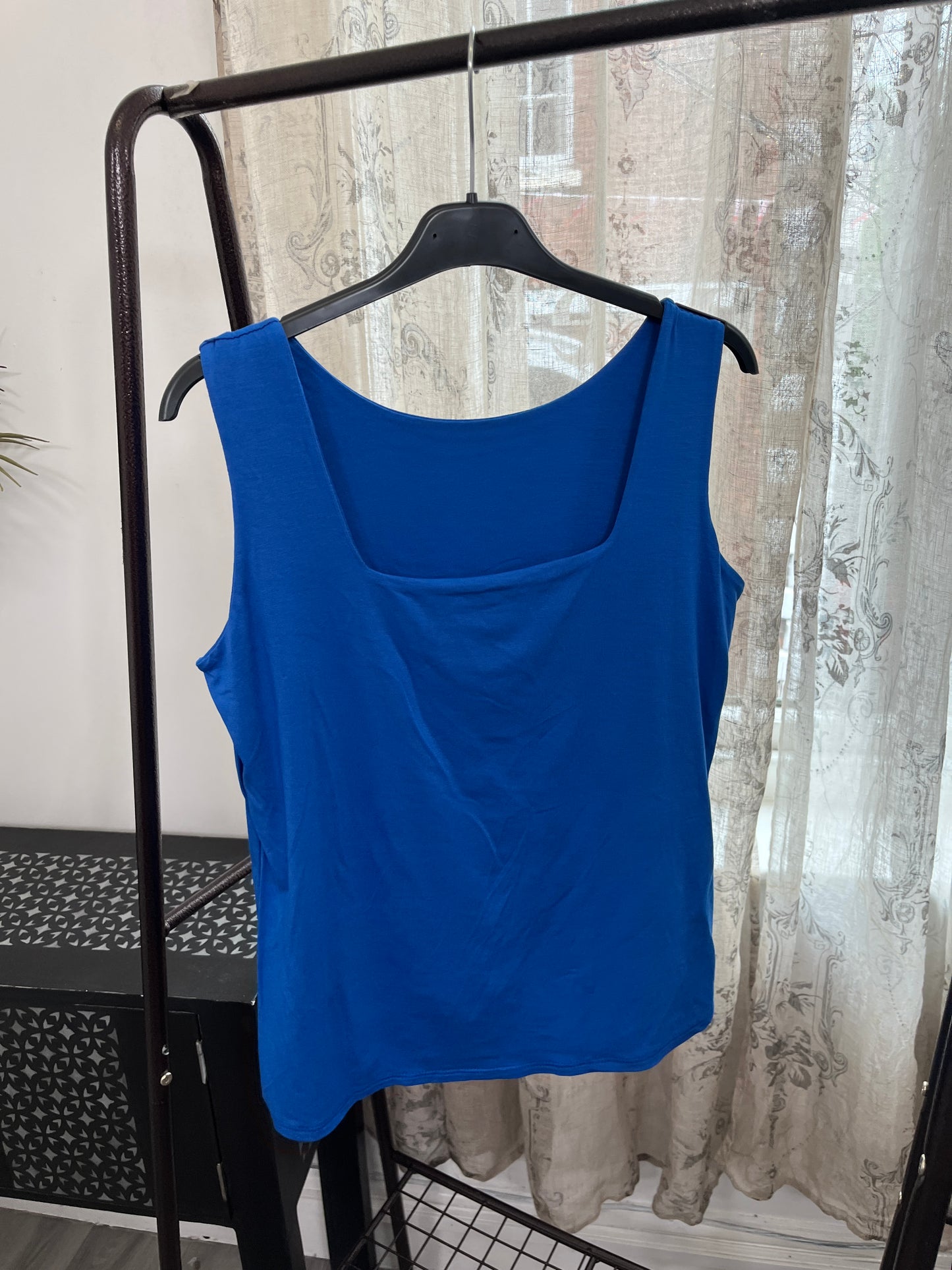 Square Neck Double Lined Vest Top