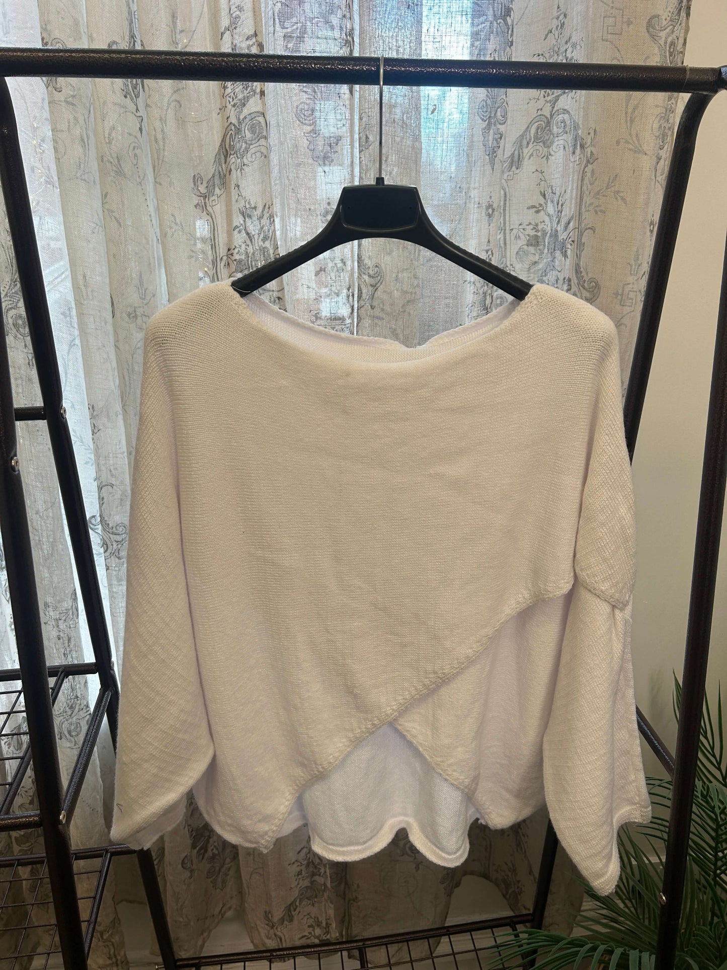 Super Soft Wrap Knit jumper